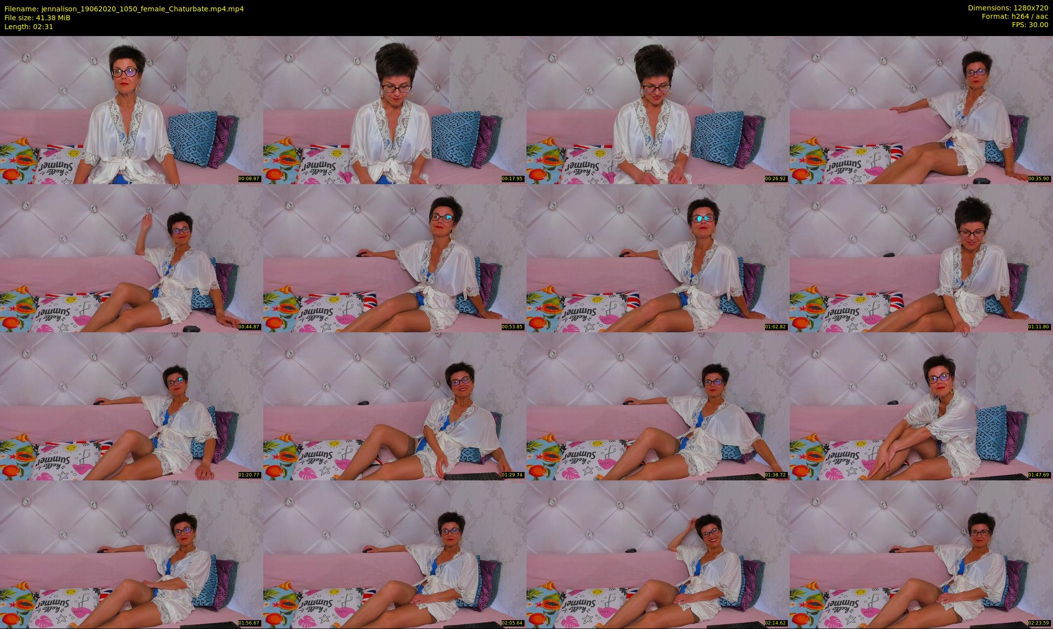 jennalison — 3 minute Chaturbate female cam show recording, 720p, Jun 19, 2020