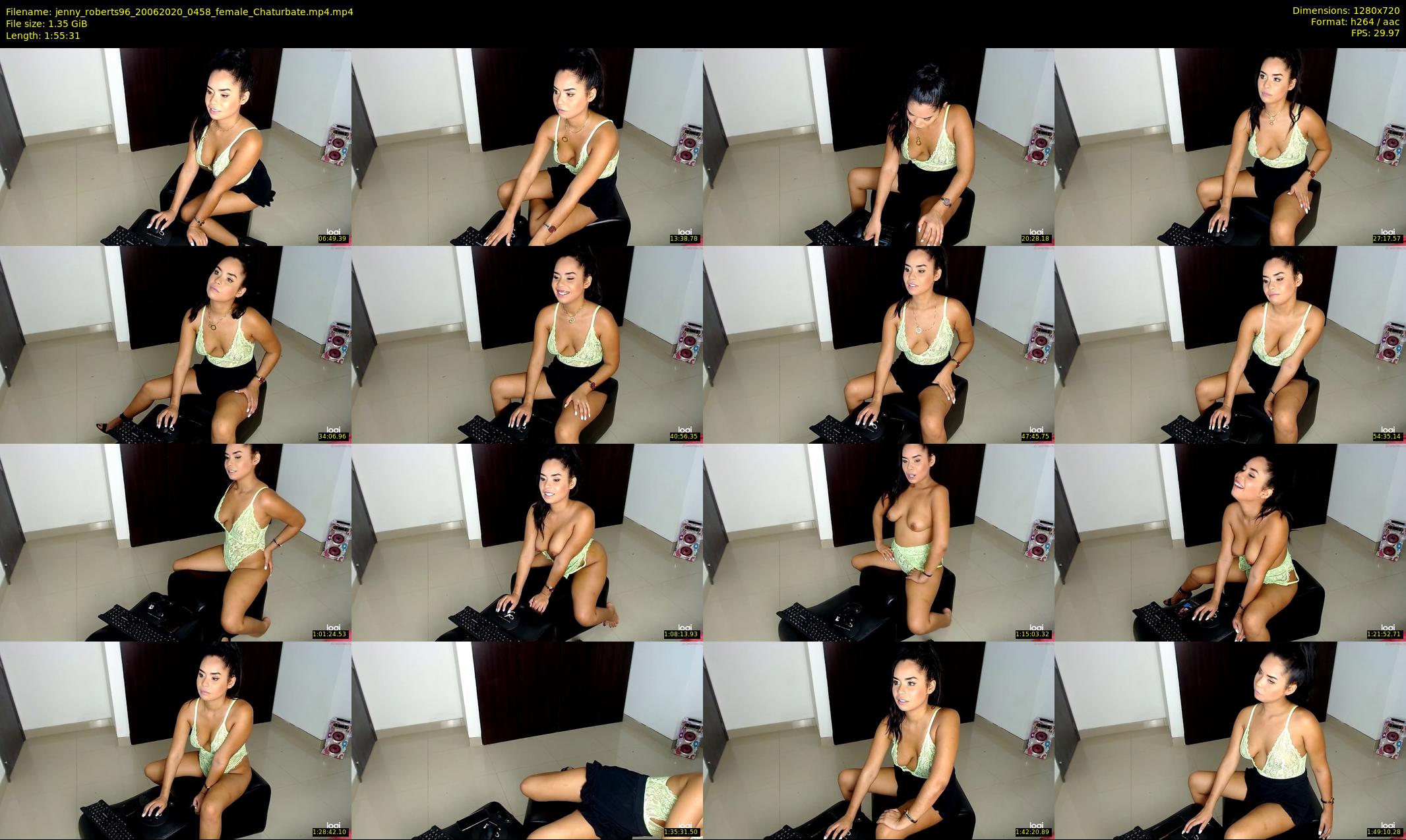 jenny_roberts96 — 116 minute Chaturbate female cam show recording, 720p, Jun 20, 2020
