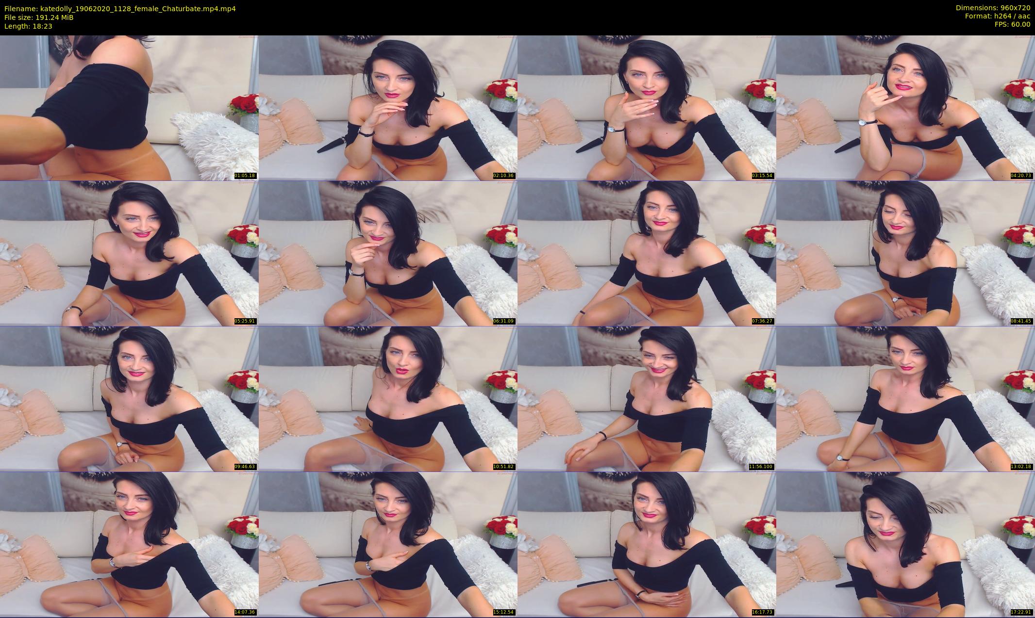 katedolly — 19 minute Chaturbate female cam show recording, 720p, Jun 19, 2020