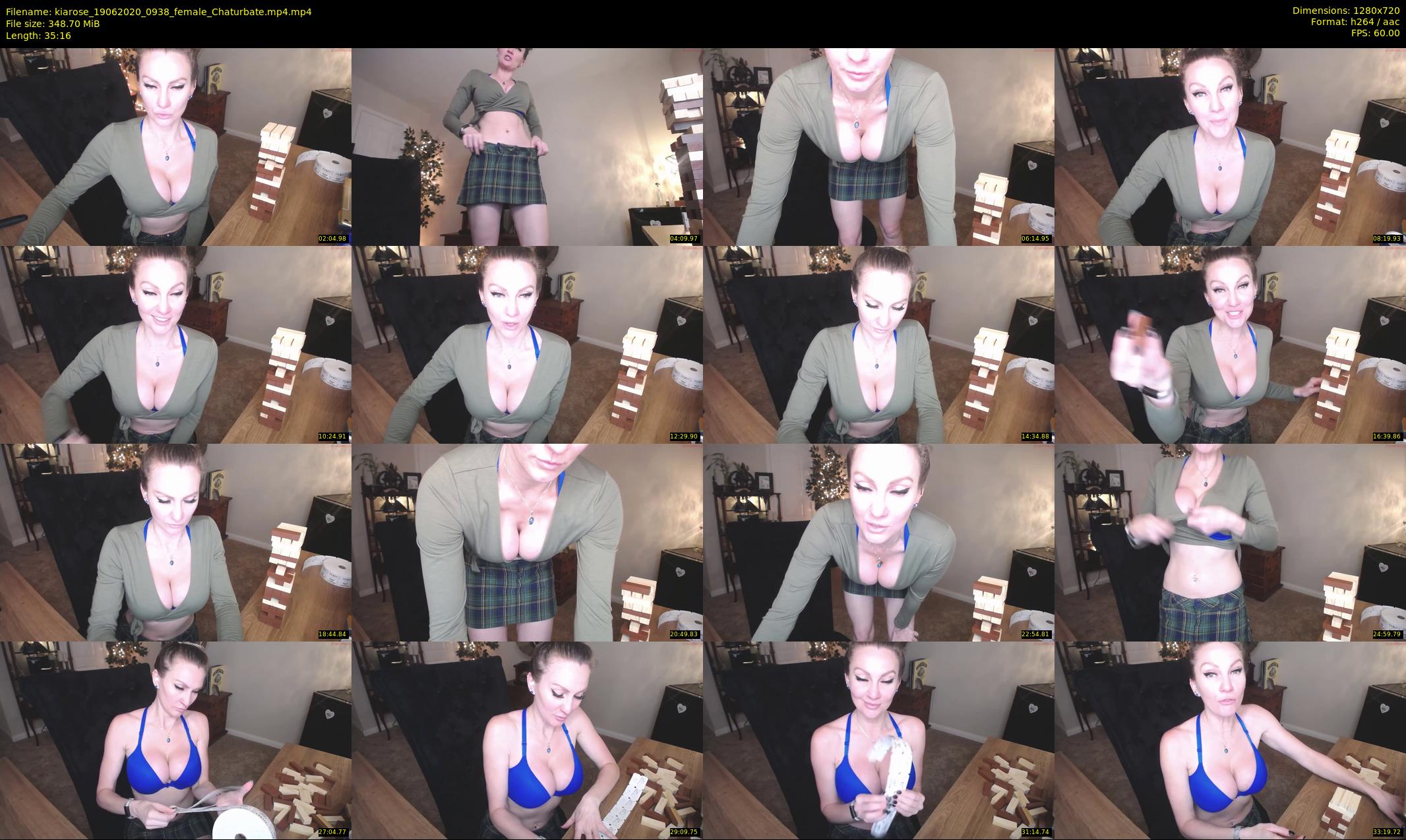 kiarose — 36 minute Chaturbate female cam show recording, 720p, Jun 19, 2020