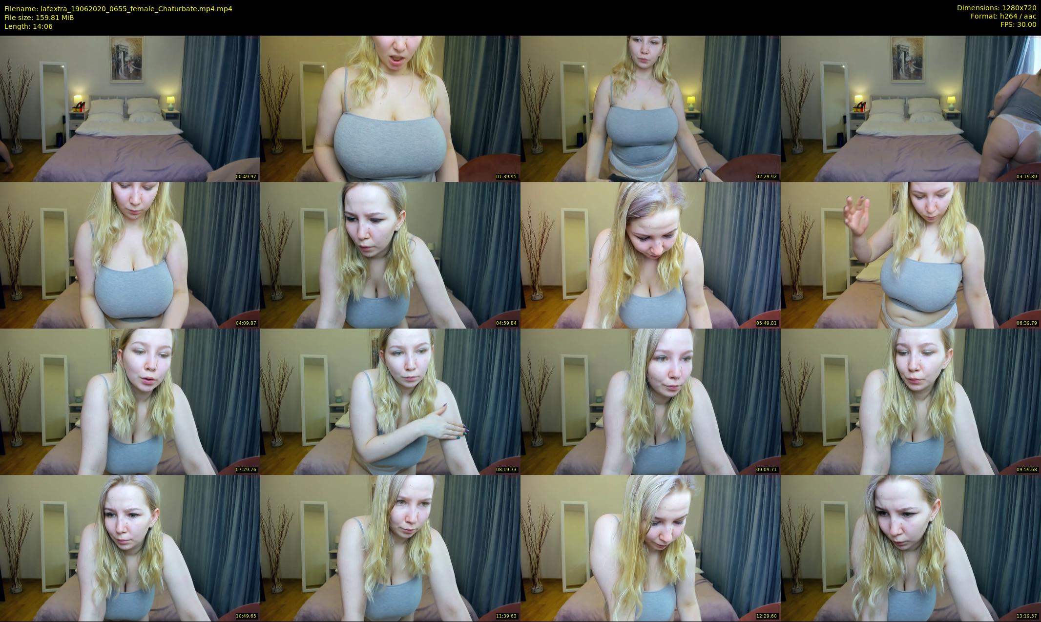 lafextra — 15 minute Chaturbate female cam show recording, 720p, Jun 19, 2020
