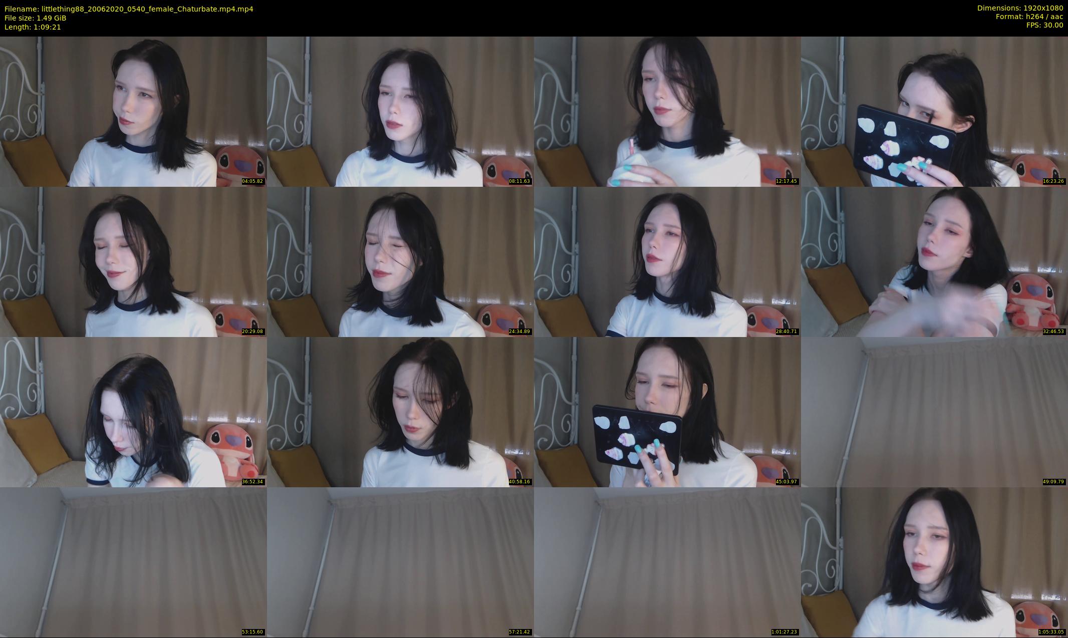 littlething88 — 70 minute Chaturbate female cam show recording, 1080p, Jun 20, 2020