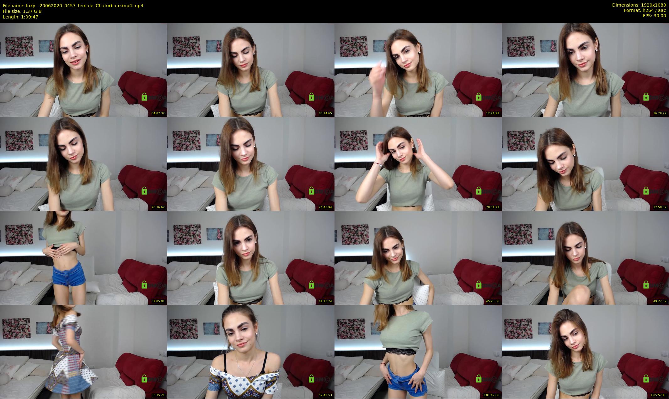 loxy_ — 70 minute Chaturbate female cam show recording, 1080p, Jun 20, 2020