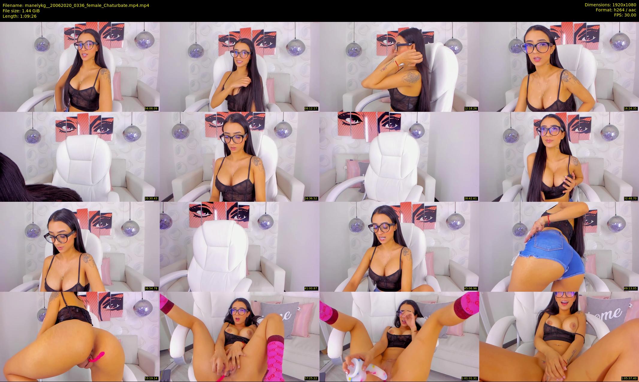manelykg_ — 70 minute Chaturbate female cam show recording, 1080p, Jun 20, 2020