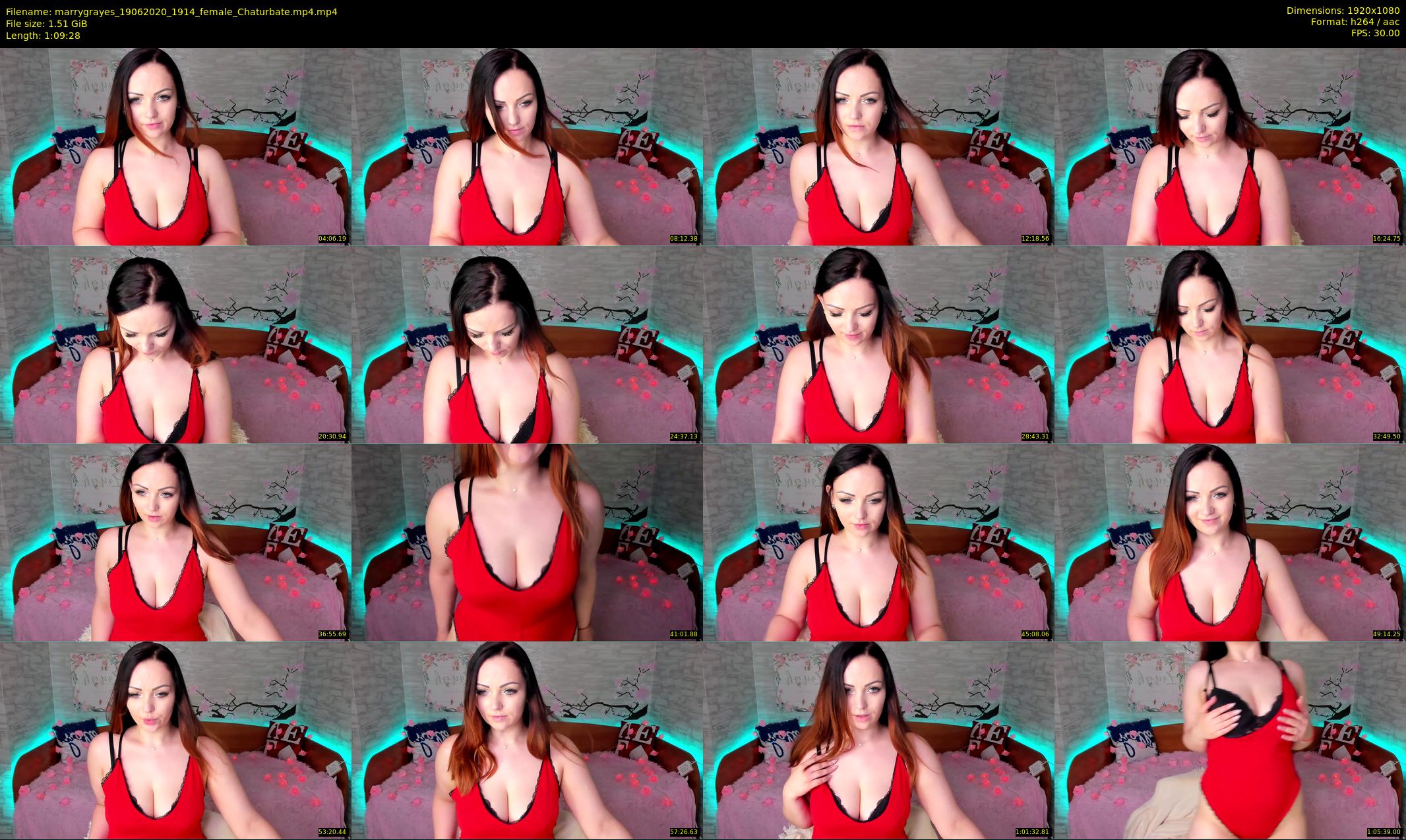 marrygrayes — 70 minute Chaturbate female cam show recording, 1080p, Jun 19, 2020