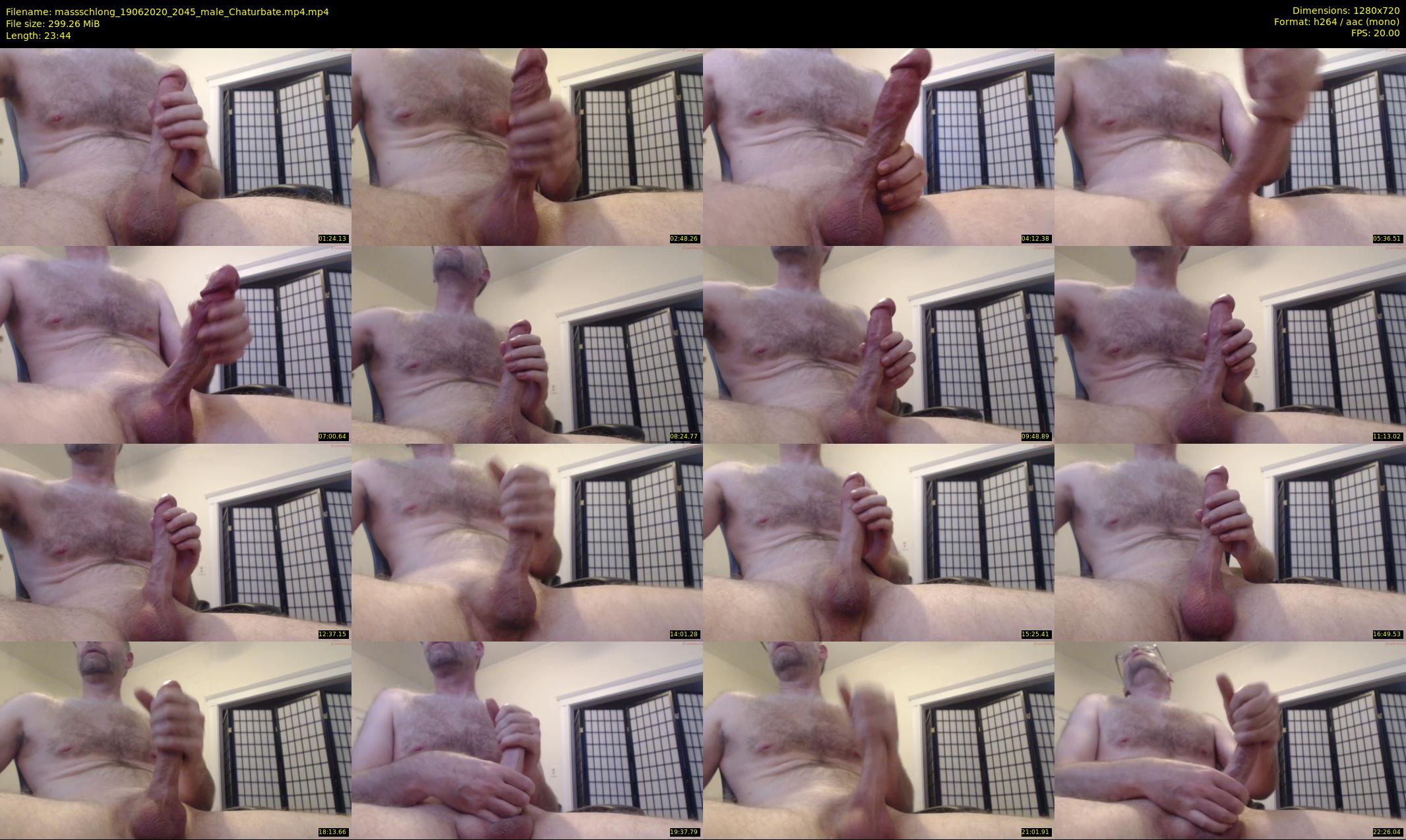 massschlong — 24 minute Chaturbate male cam show recording, 720p, Jun 19, 2020