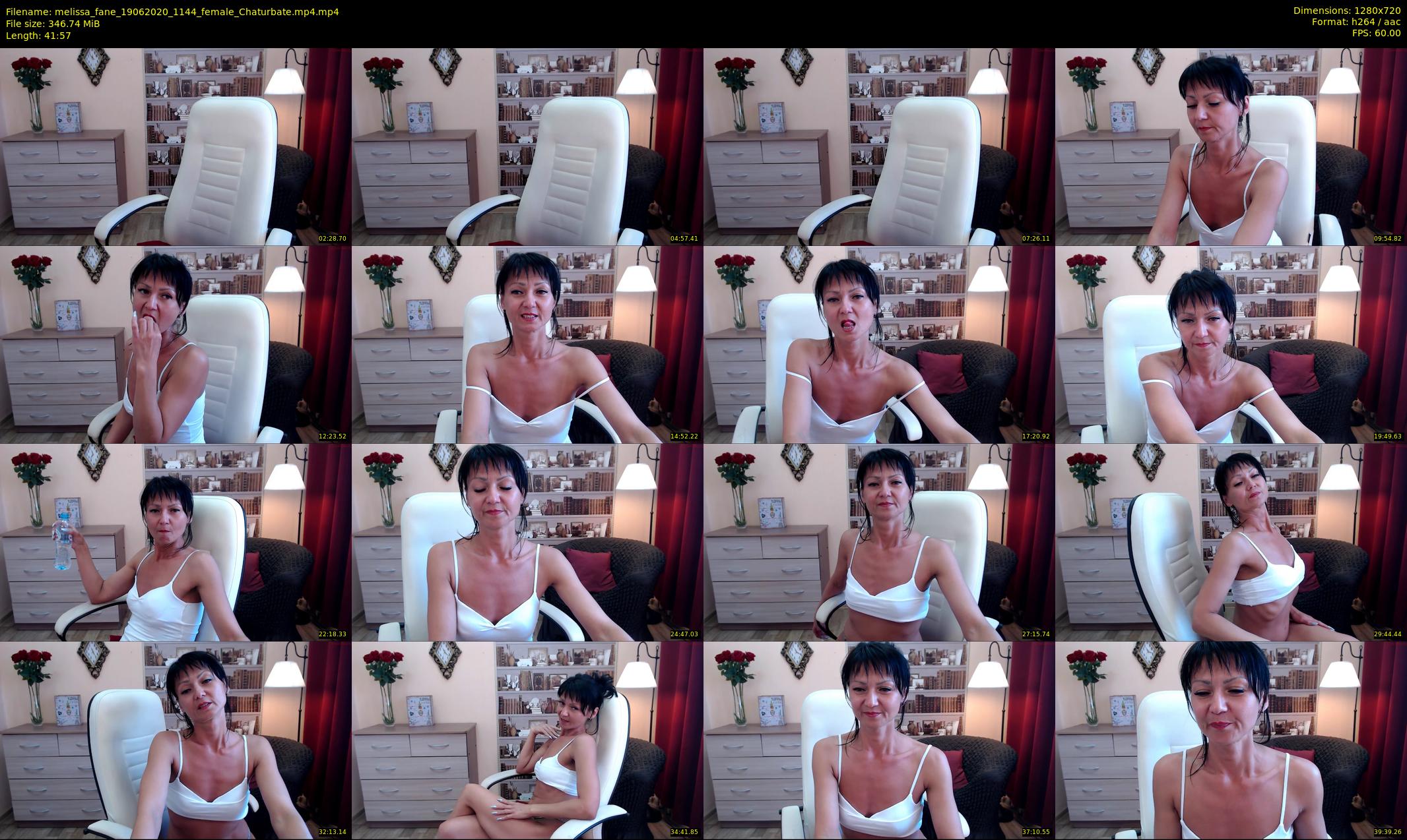 melissa_fane — 42 minute Chaturbate female cam show recording, 720p, Jun 19, 2020