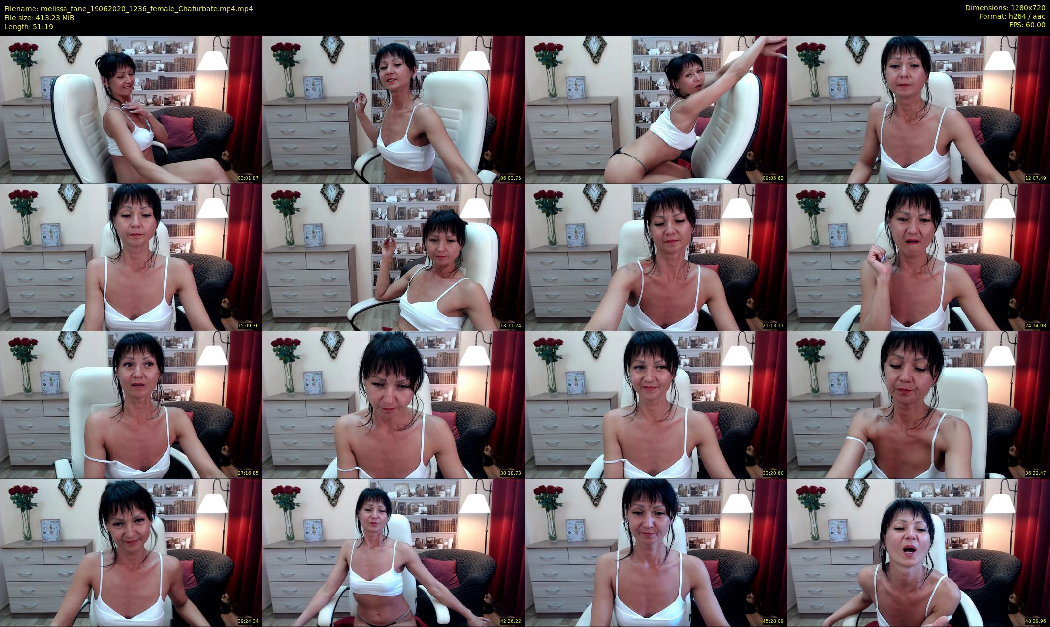 melissa_fane — 52 minute Chaturbate female cam show recording, 720p, Jun 19, 2020
