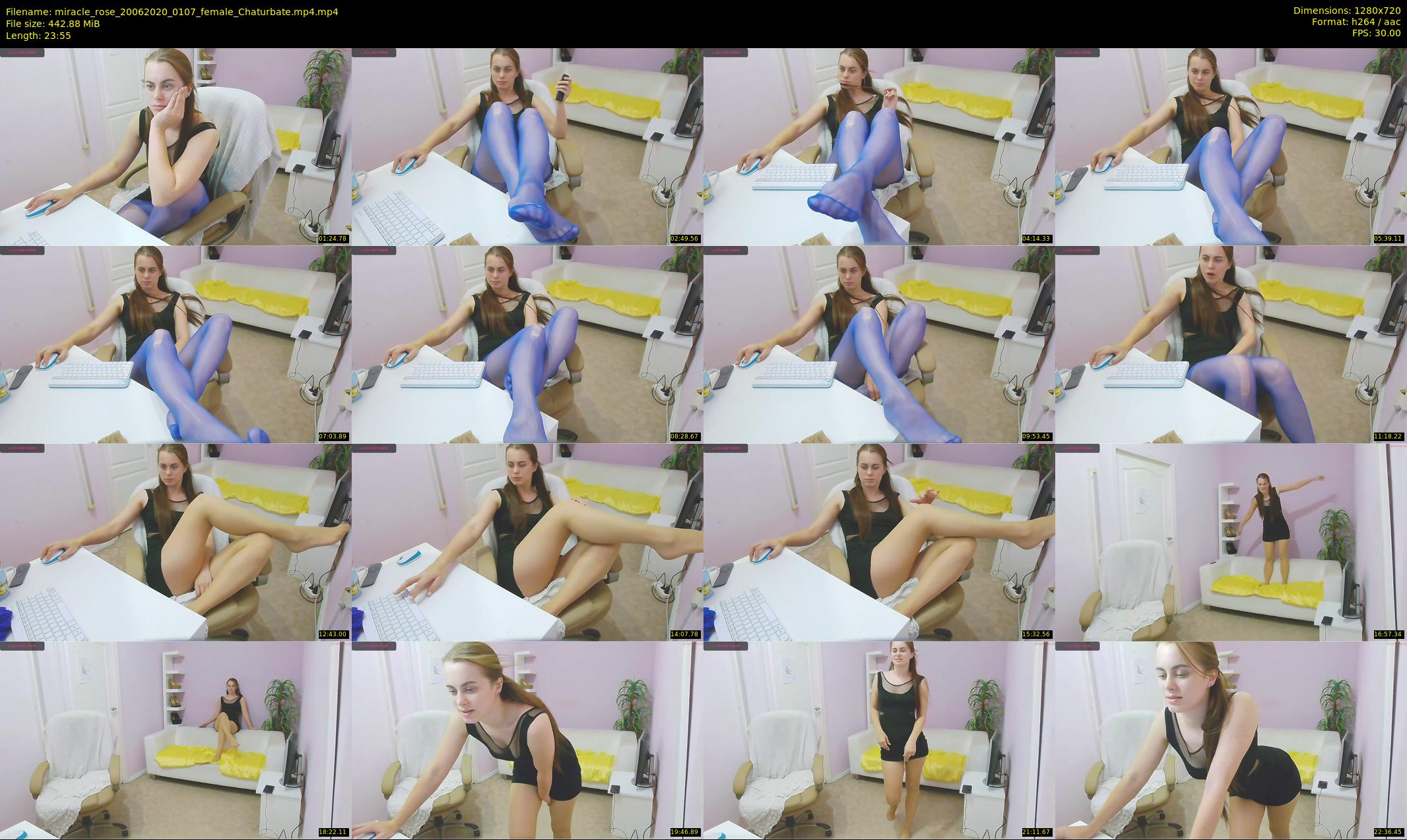 miracle_rose — 24 minute Chaturbate female cam show recording, 720p, Jun 20, 2020