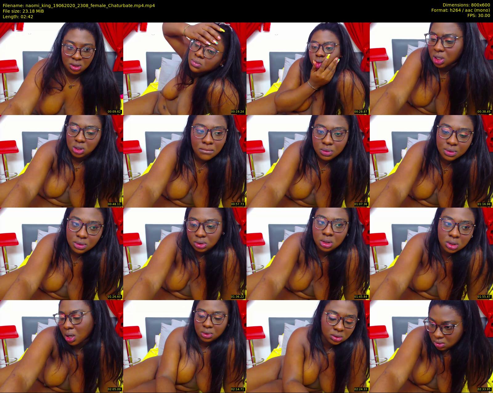 naomi_king — 3 minute Chaturbate female cam show recording, 480p, Jun 19, 2020