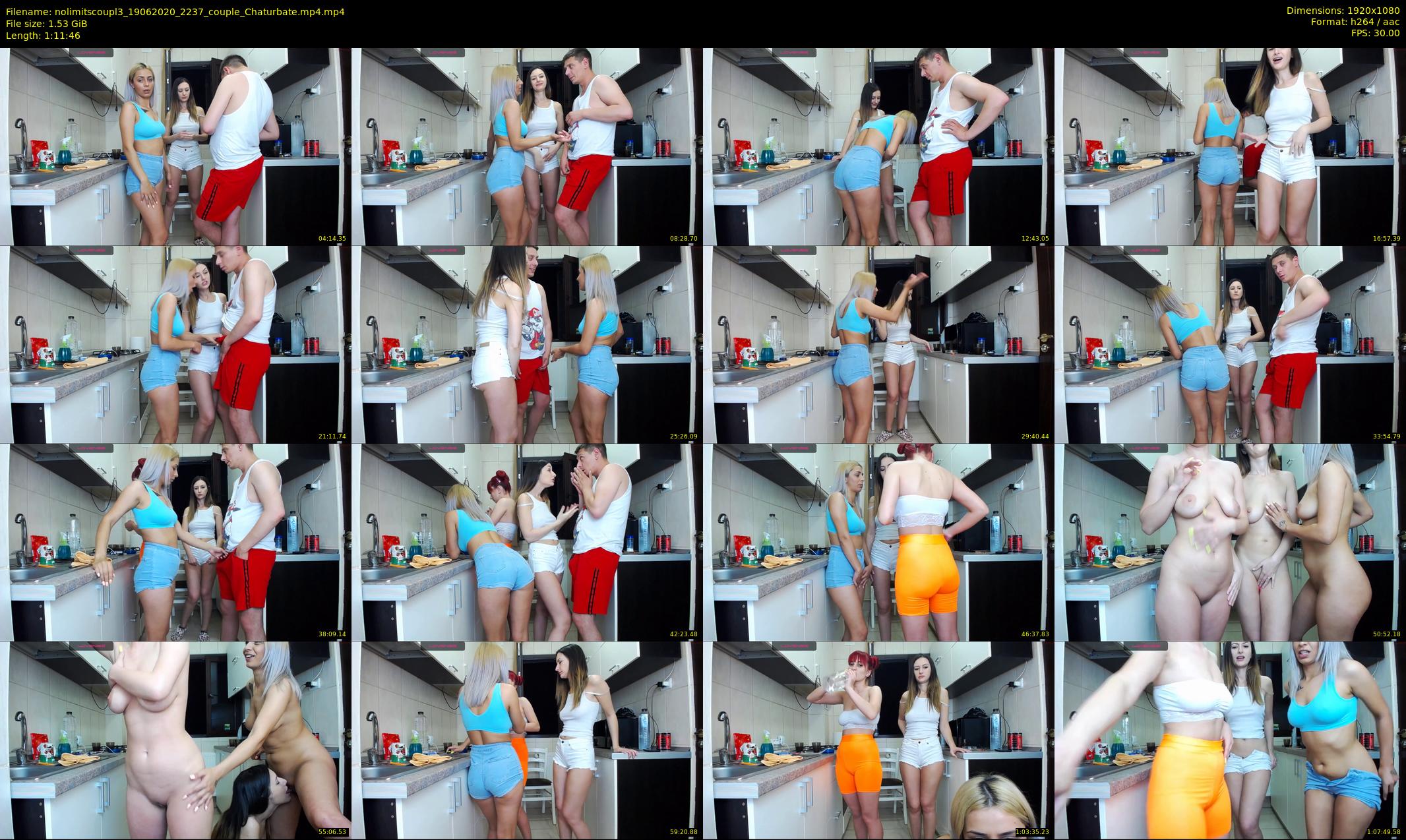 nolimitscoupl3 — 72 minute Chaturbate couple cam show recording, 1080p, Jun 19, 2020