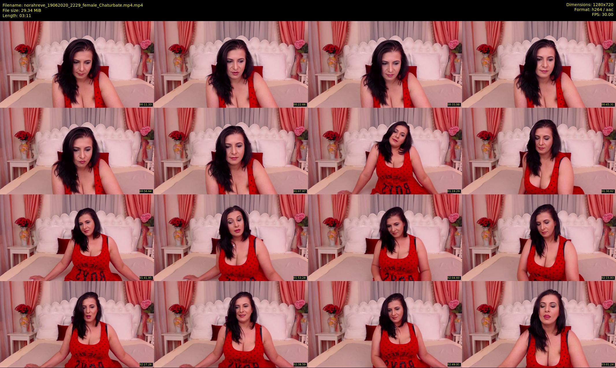 norahreve — 4 minute Chaturbate female cam show recording, 720p, Jun 19, 2020