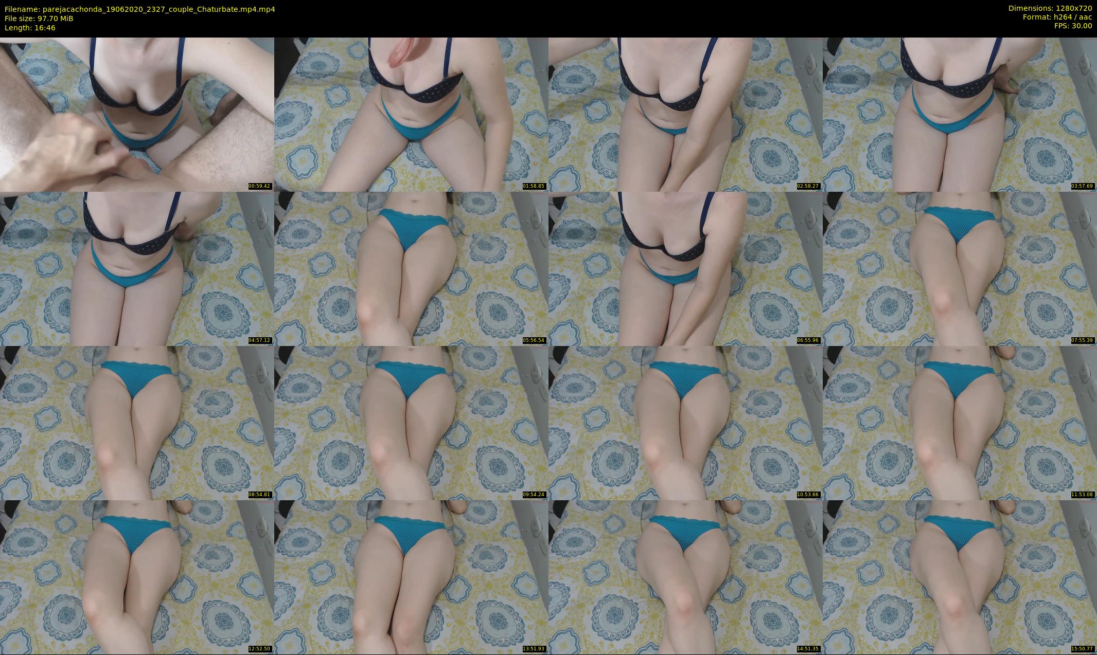 parejacachonda — 17 minute Chaturbate couple cam show recording, 720p, Jun 19, 2020