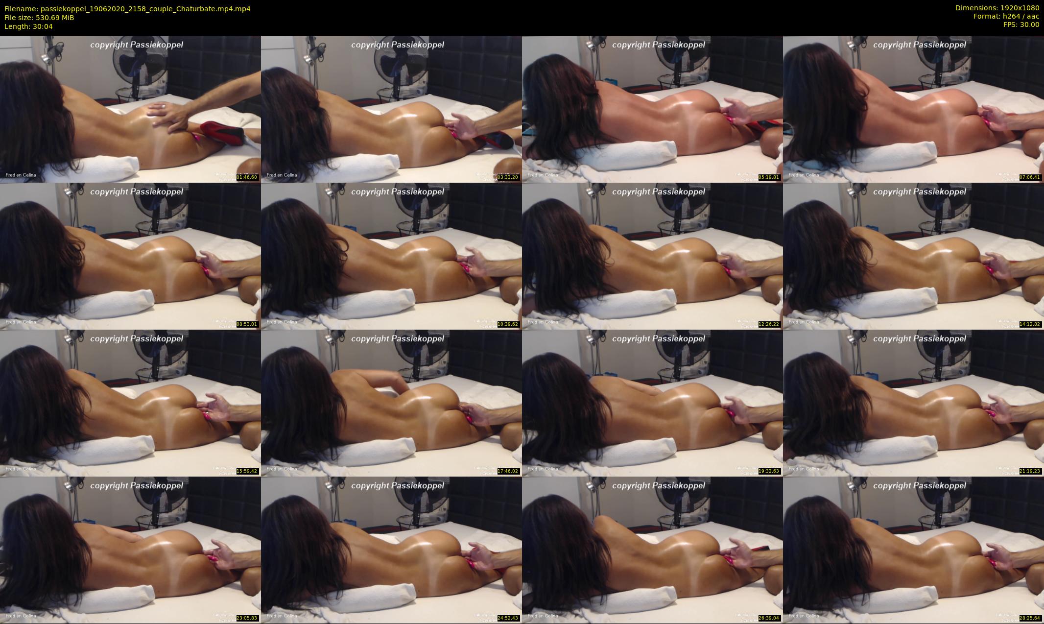 passiekoppel — 31 minute Chaturbate couple cam show recording, 1080p, Jun 19, 2020