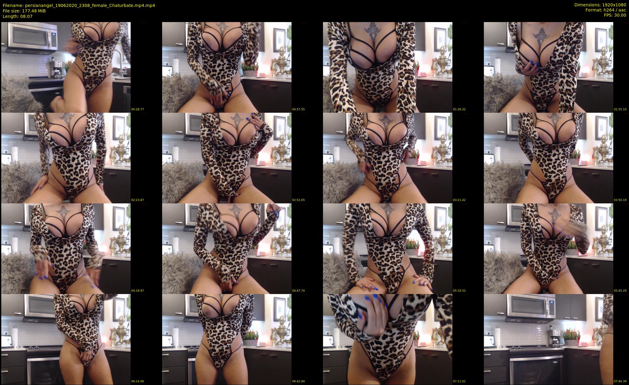 persianangel — 9 minute Chaturbate female cam show recording, 1080p, Jun 19, 2020