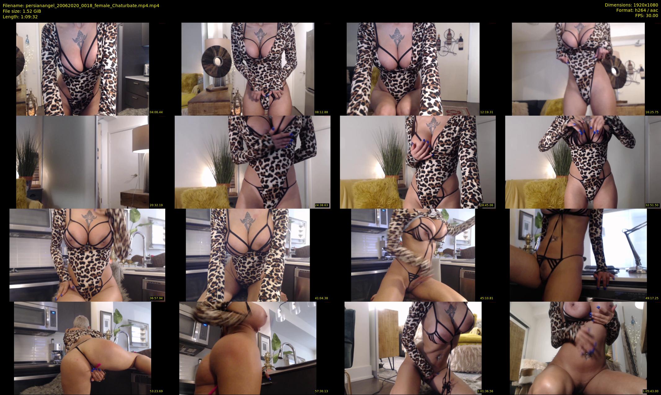 persianangel — 70 minute Chaturbate female cam show recording, 1080p, Jun 20, 2020