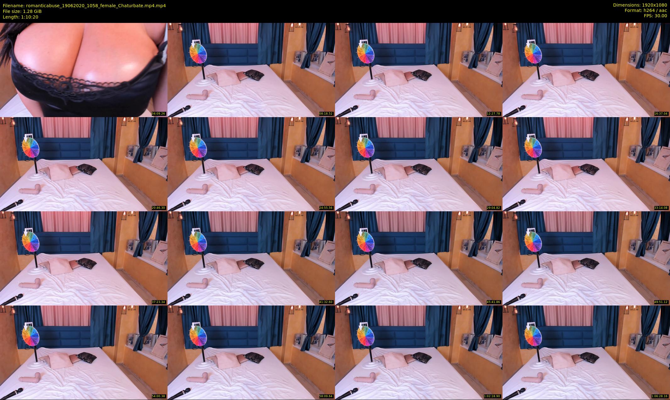 romanticabuse — 71 minute Chaturbate female cam show recording, 1080p, Jun 19, 2020
