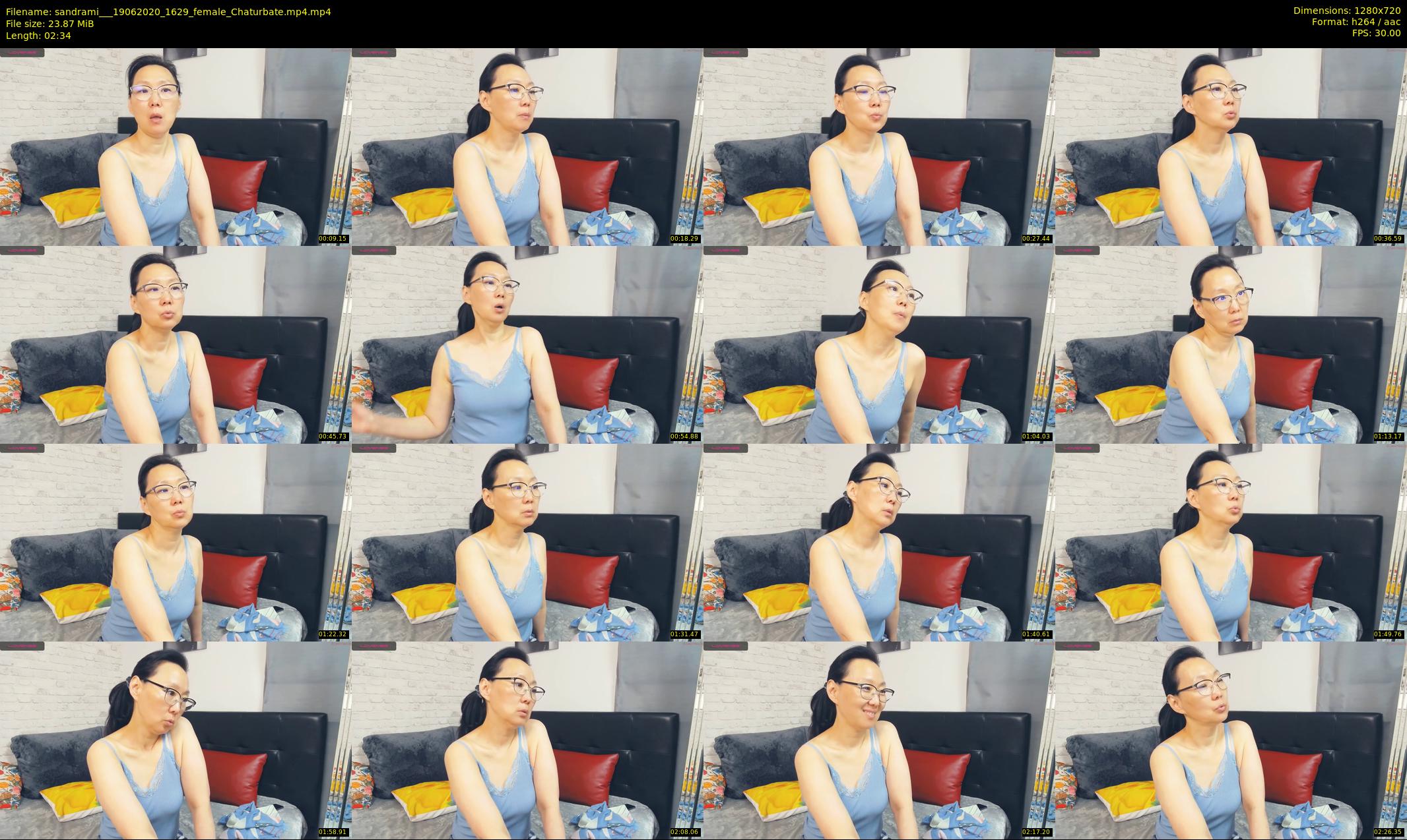 sandrami__ — 3 minute Chaturbate female cam show recording, 720p, Jun 19, 2020