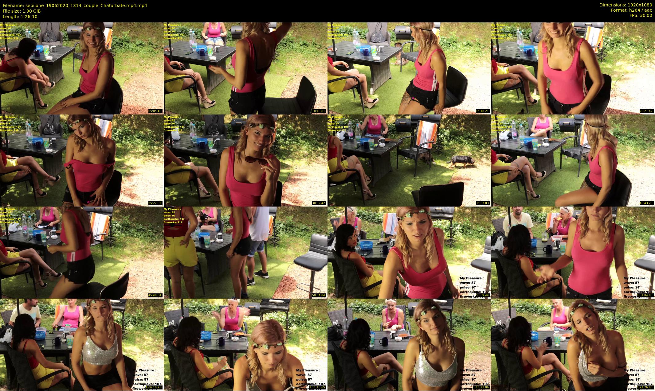 sebilone — 87 minute Chaturbate couple cam show recording, 1080p, Jun 19, 2020