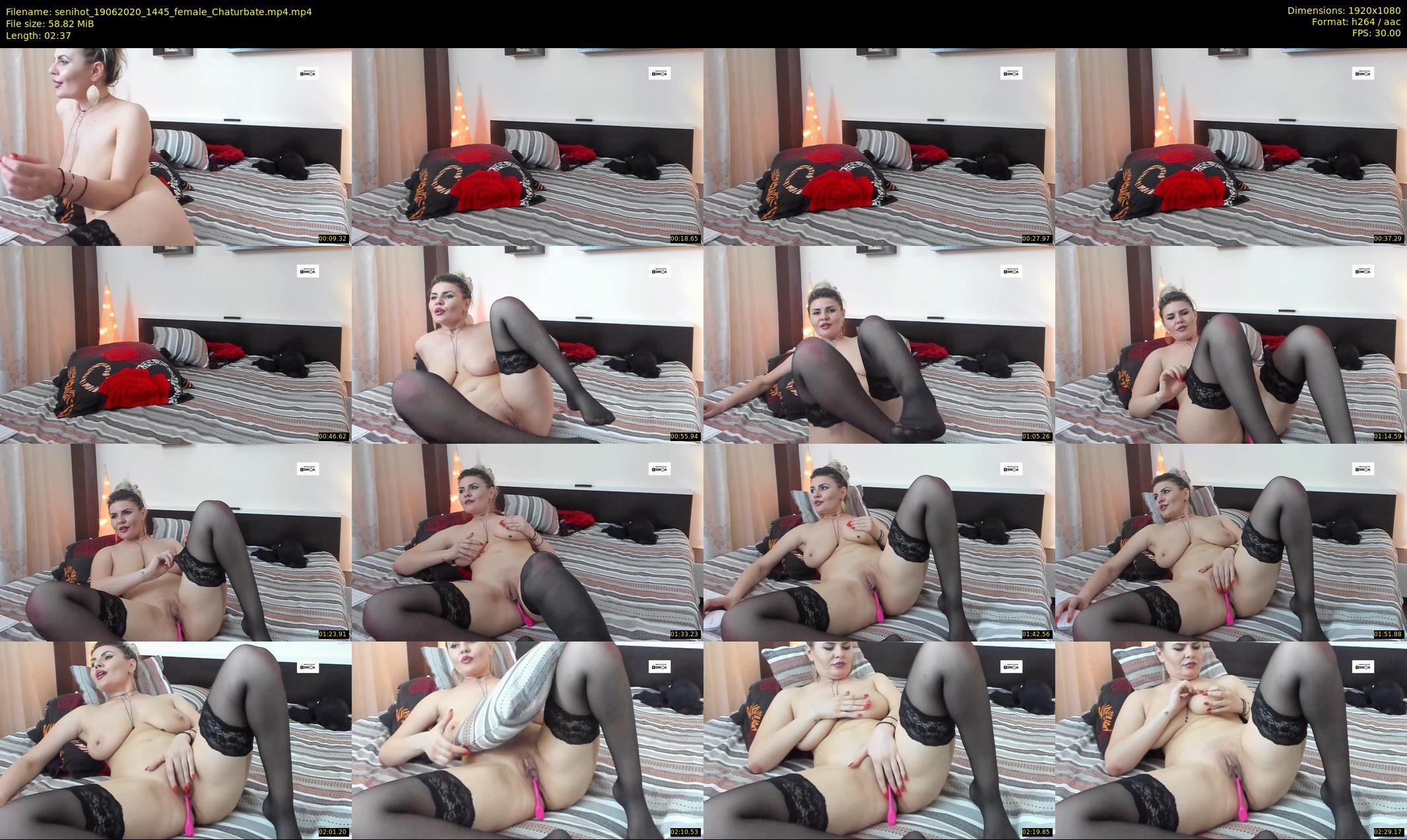 senihot — 3 minute Chaturbate female cam show recording, 1080p, Jun 19, 2020