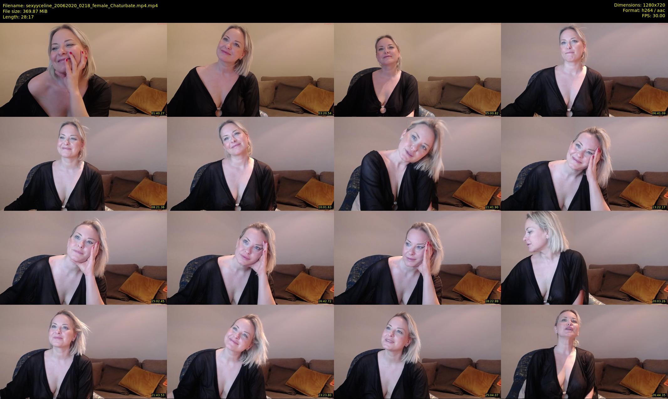 sexyyceline — 29 minute Chaturbate female cam show recording, 720p, Jun 20, 2020