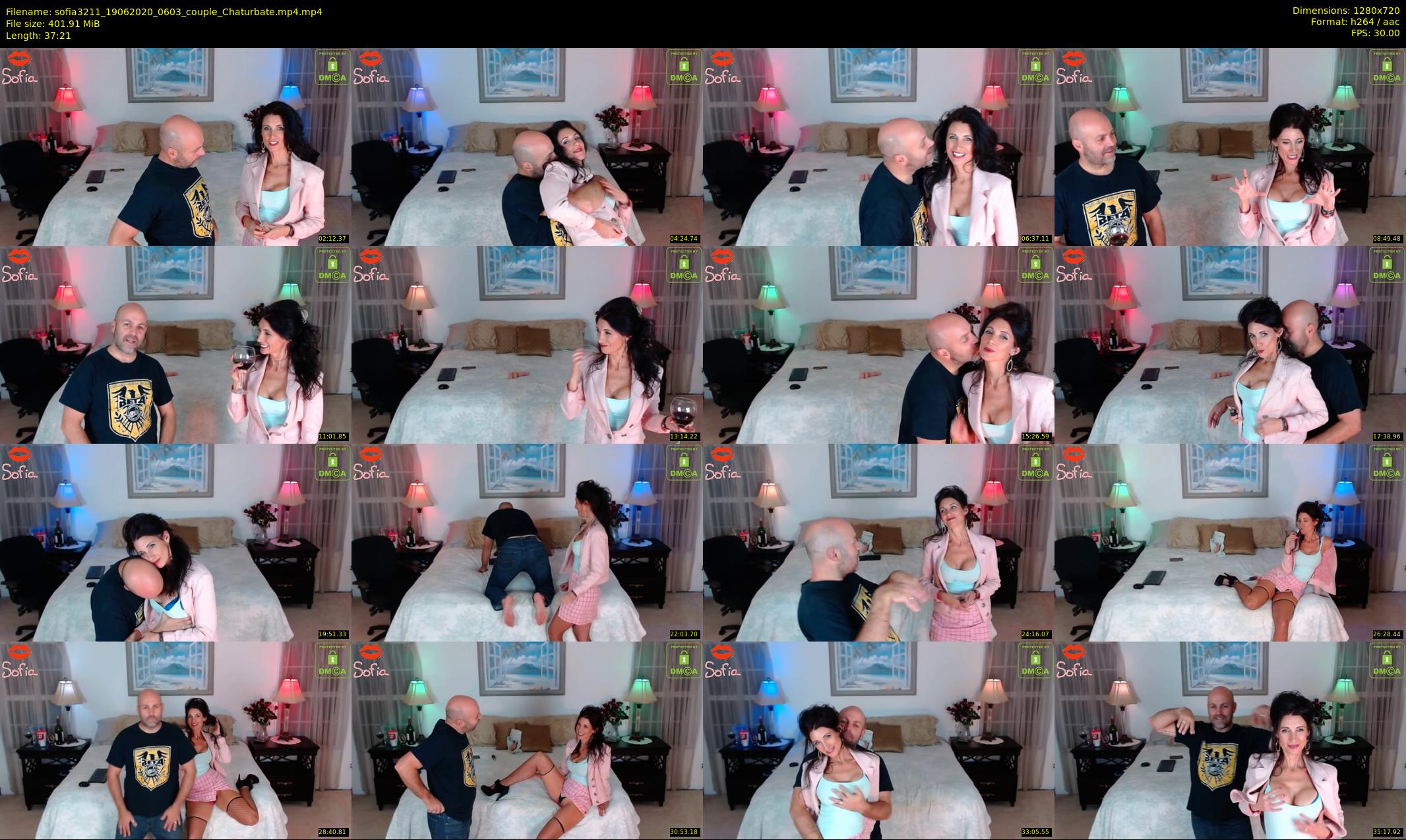 sofia3211 — 38 minute Chaturbate couple cam show recording, 720p, Jun 19, 2020