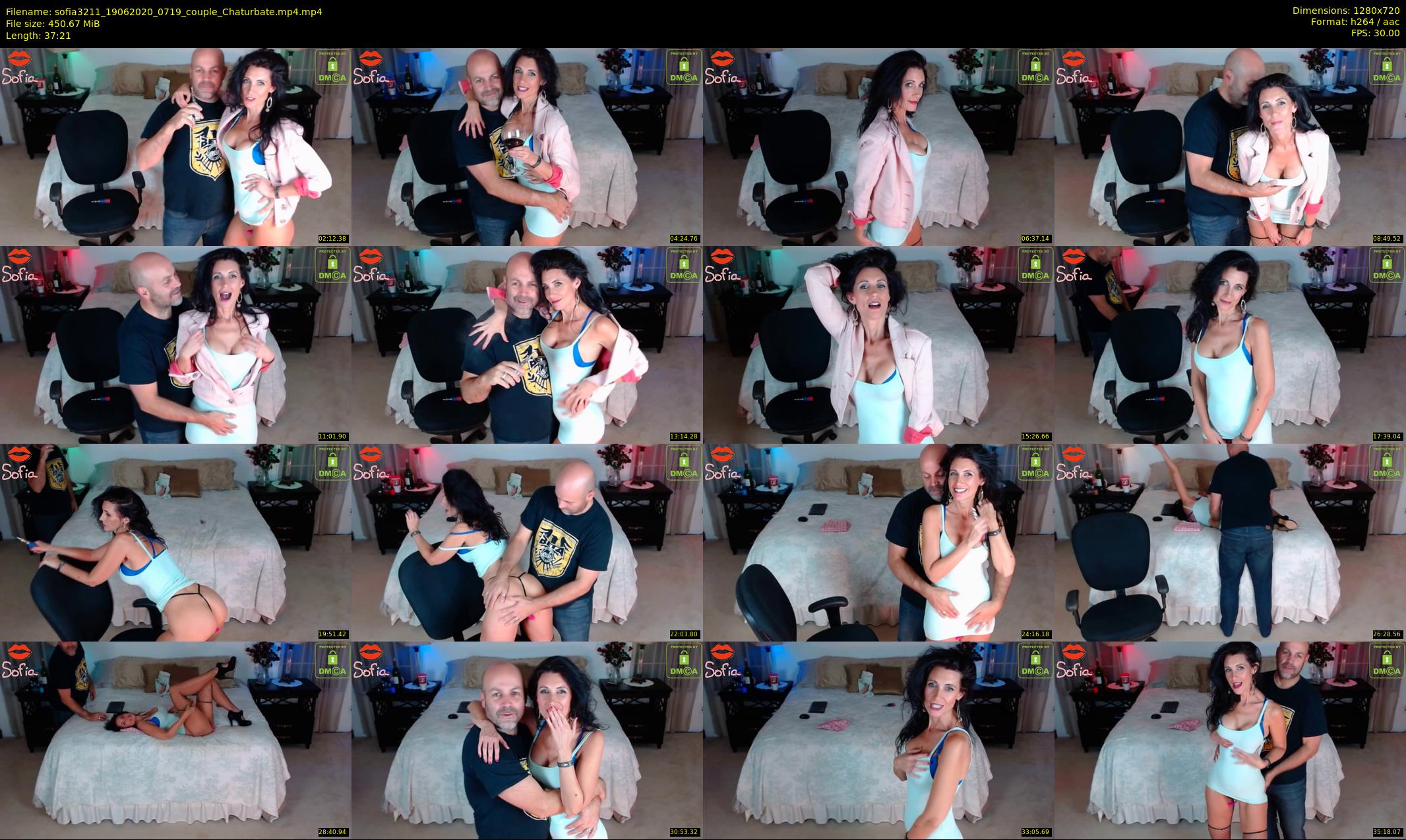 sofia3211 — 38 minute Chaturbate couple cam show recording, 720p, Jun 19, 2020