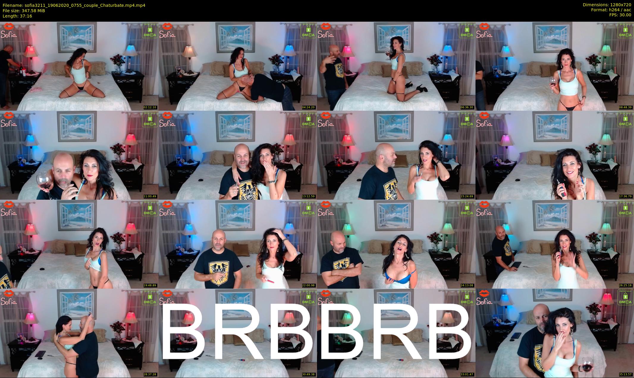 sofia3211 — 38 minute Chaturbate couple cam show recording, 720p, Jun 19, 2020