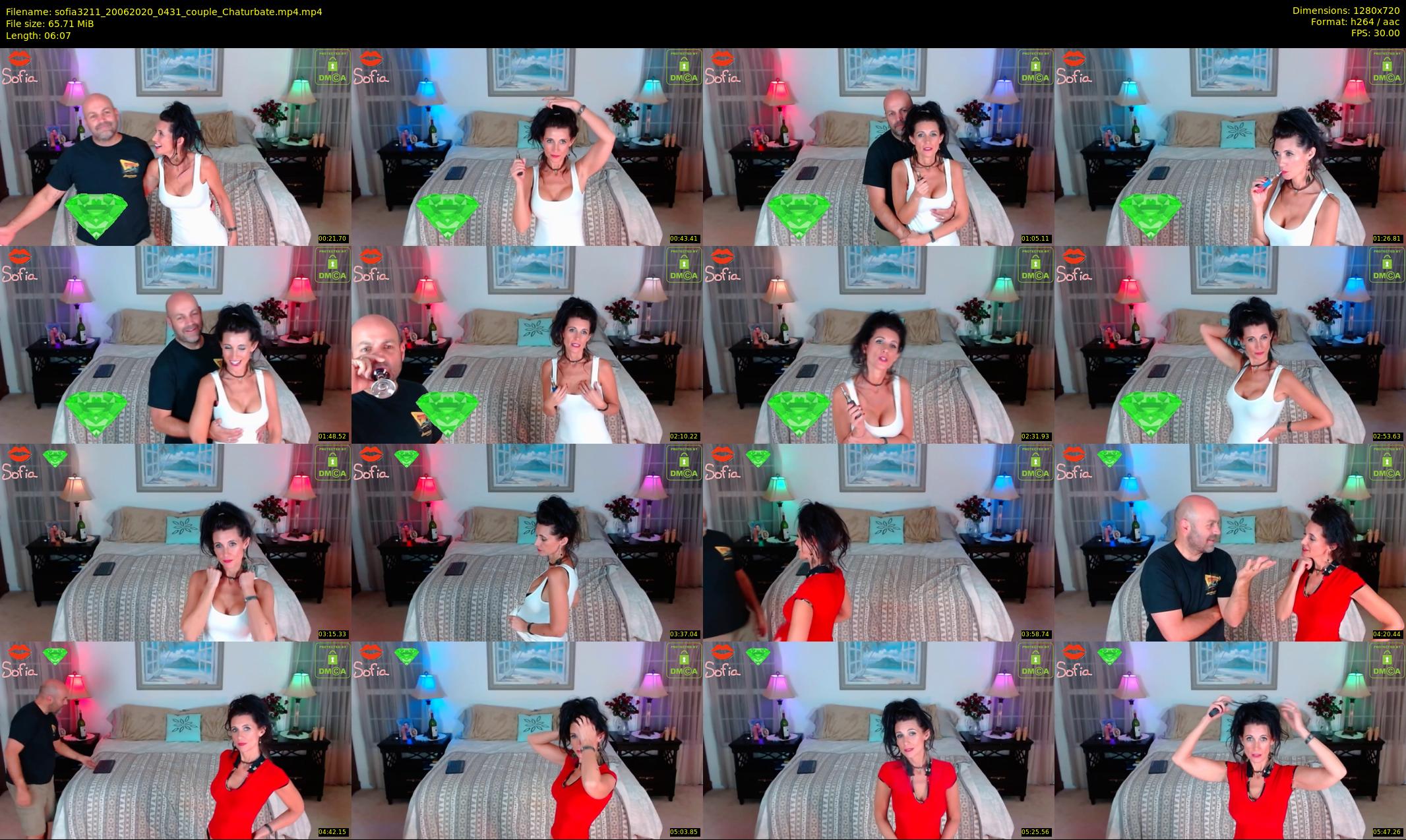 sofia3211 — 7 minute Chaturbate couple cam show recording, 720p, Jun 20, 2020
