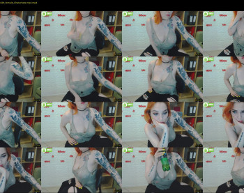 temptingfox — 3 minute Chaturbate female cam show recording, 720p, Jun 19, 2020