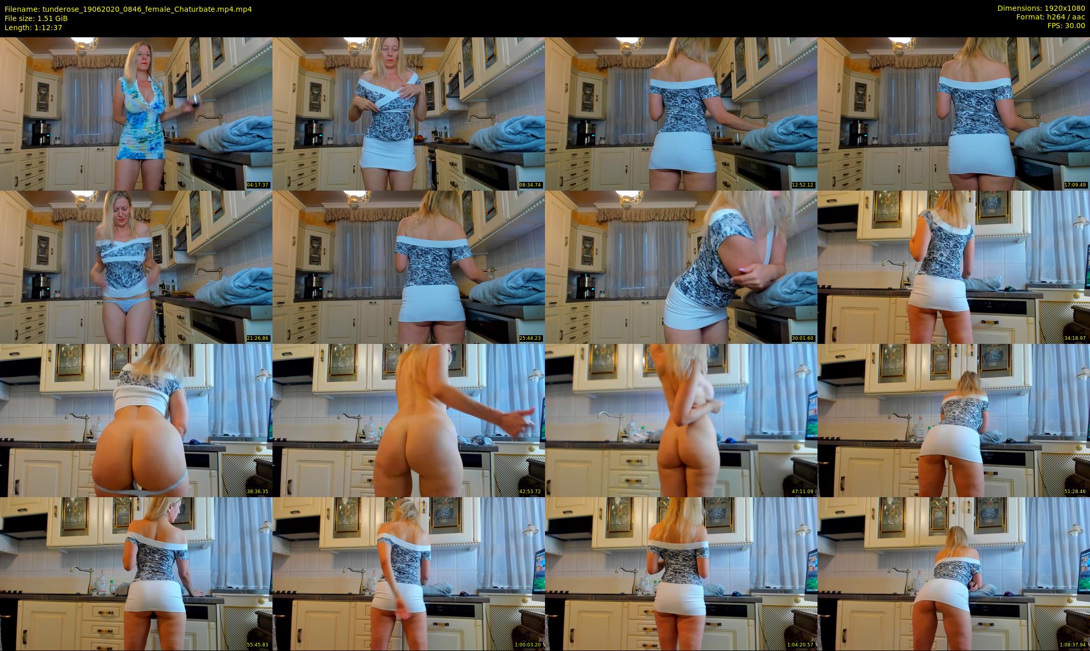 tunderose — 73 minute Chaturbate female cam show recording, 1080p, Jun 19, 2020