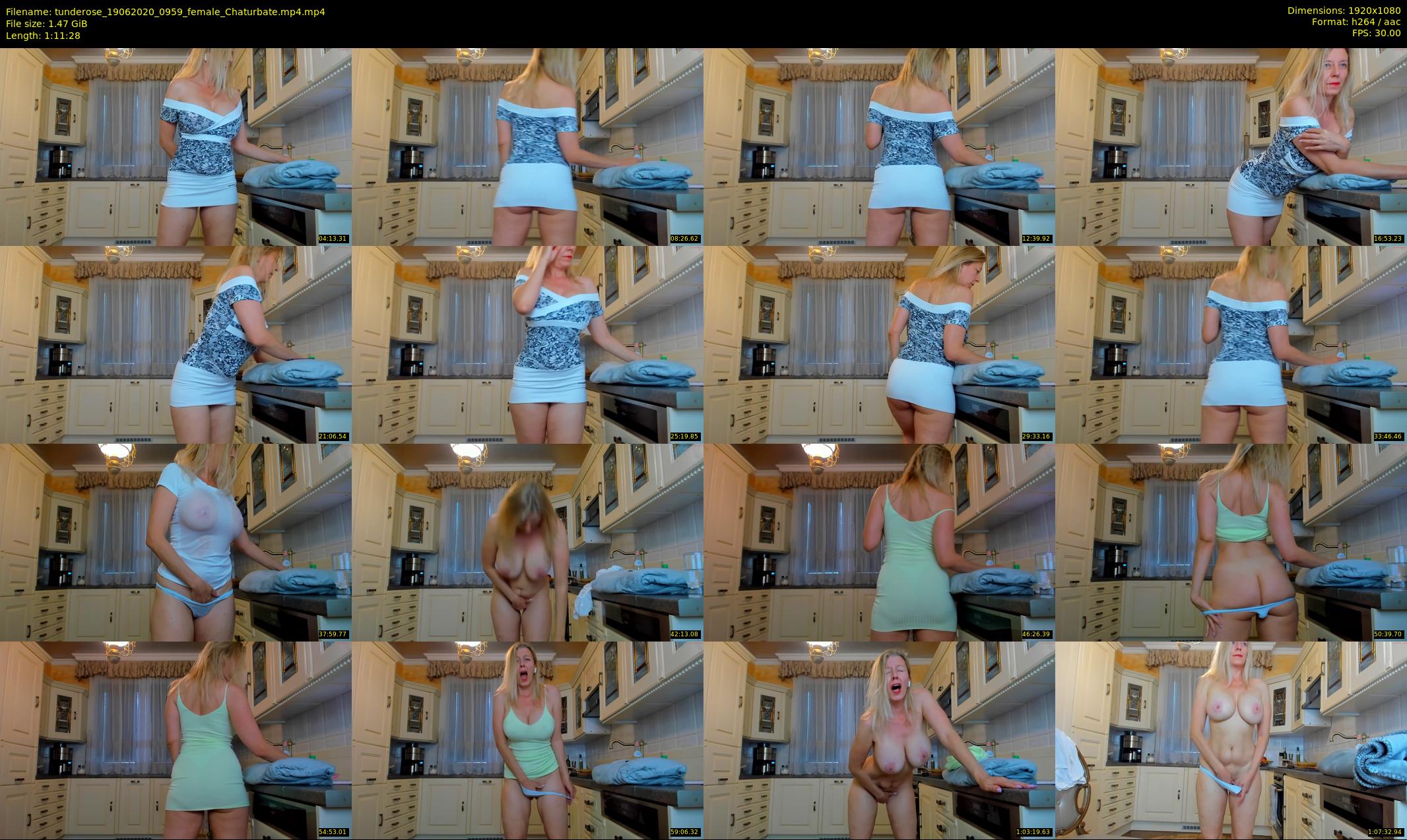 tunderose — 72 minute Chaturbate female cam show recording, 1080p, Jun 19, 2020