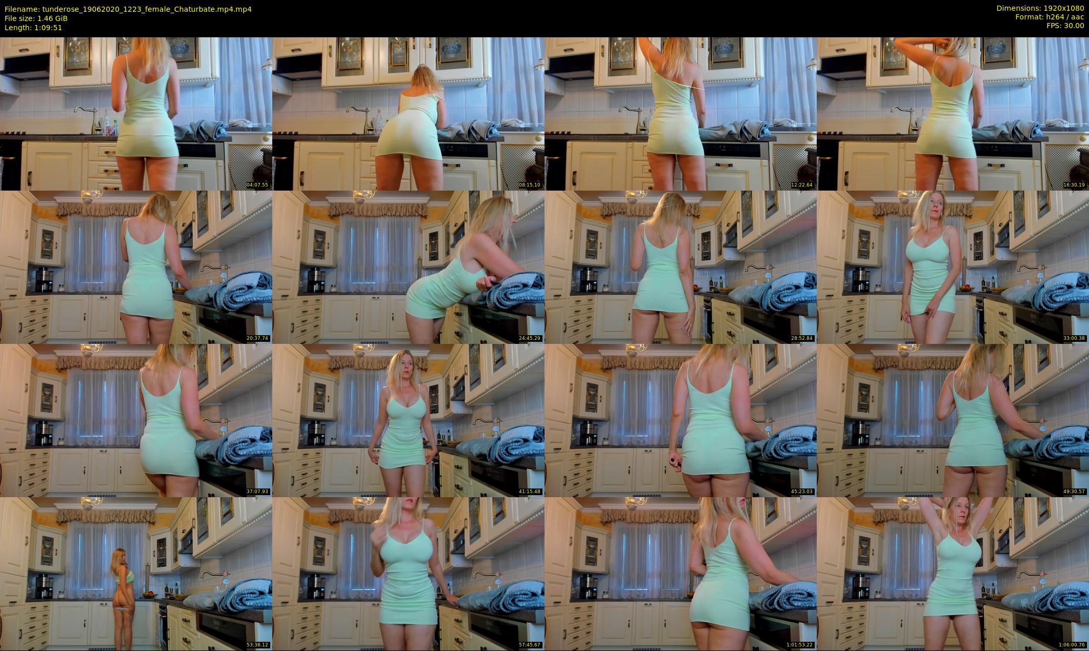 tunderose — 70 minute Chaturbate female cam show recording, 1080p, Jun 19, 2020