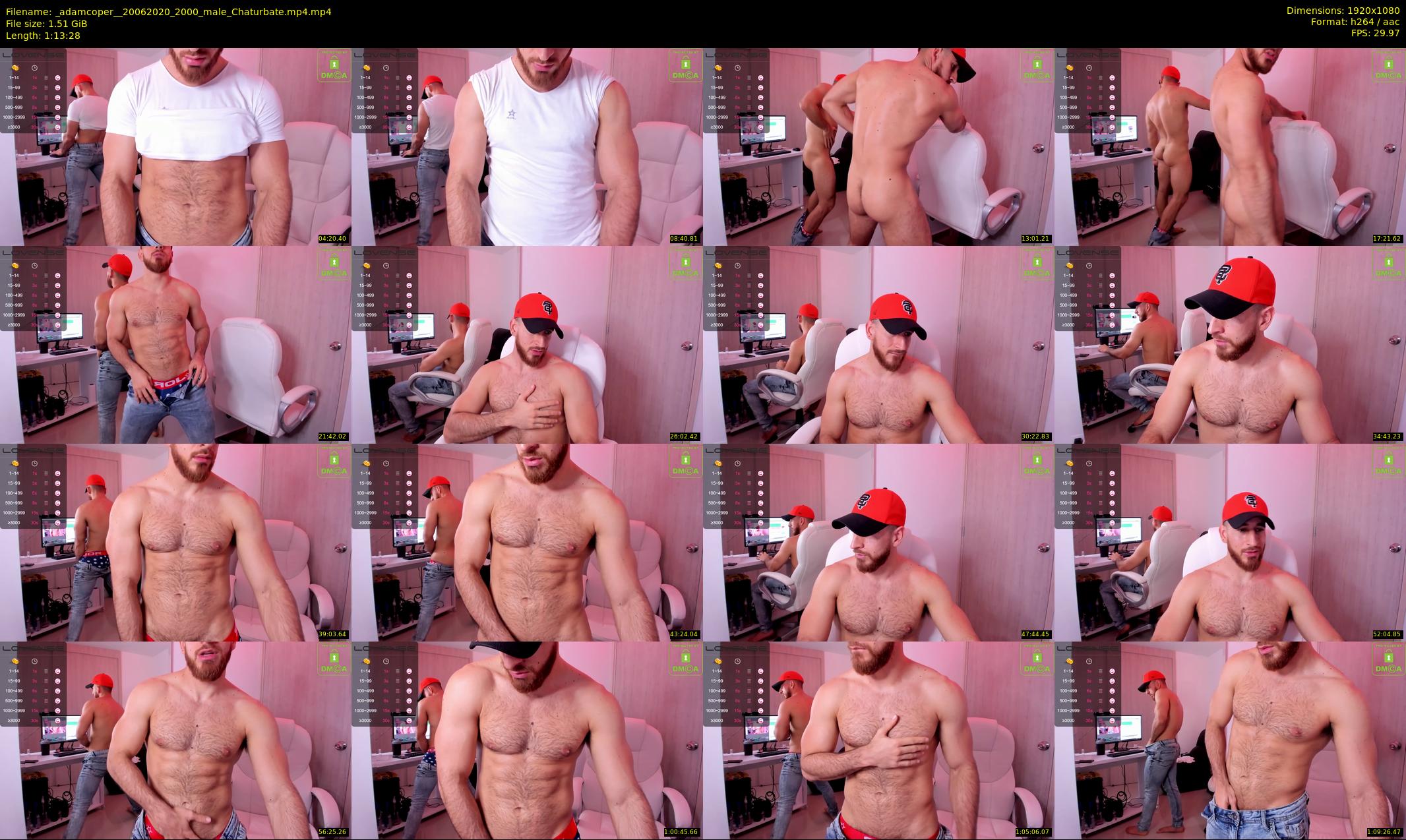 _adamcoper_ — 74 minute Chaturbate male cam show recording, 1080p, Jun 20, 2020