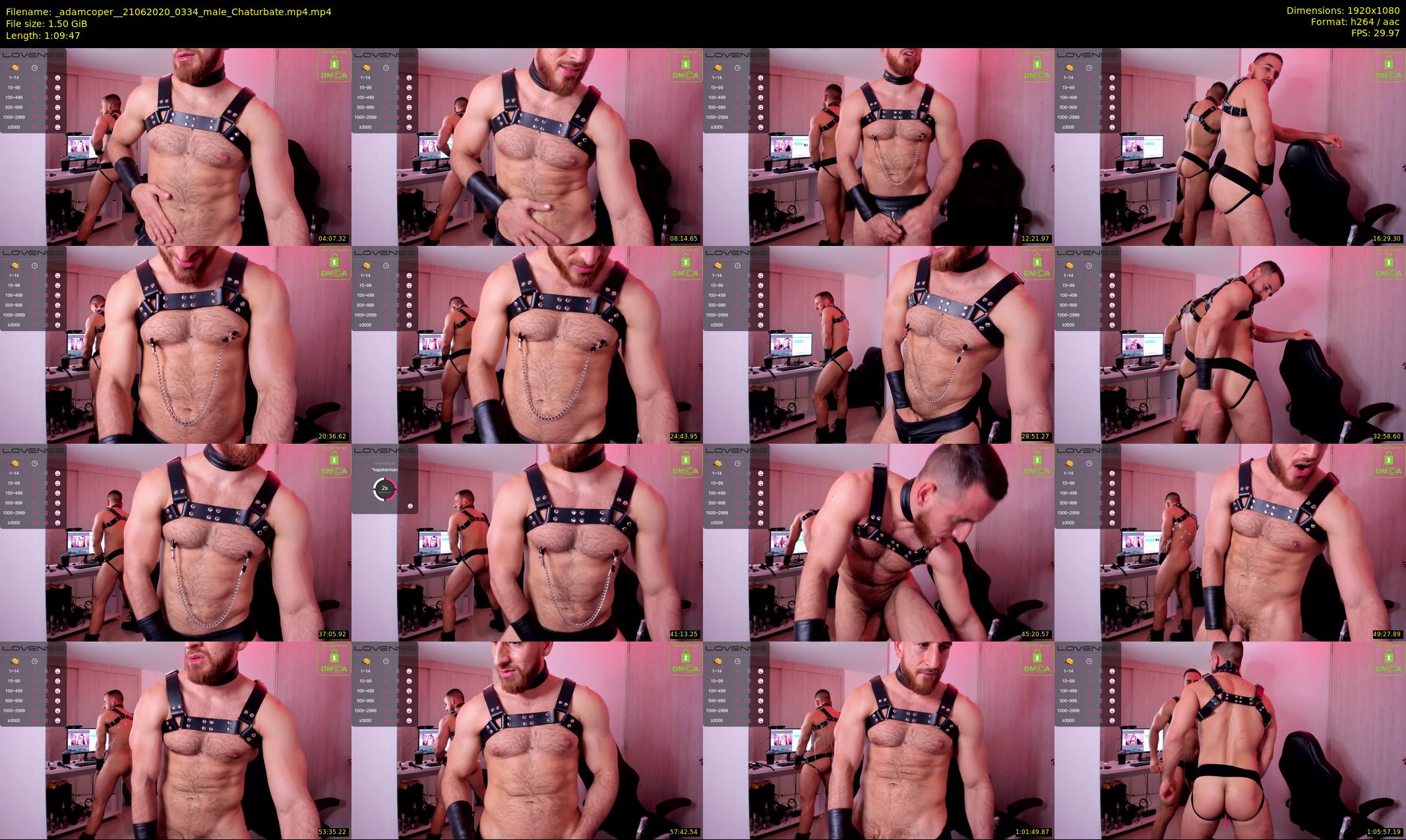 _adamcoper_ — 70 minute Chaturbate male cam show recording, 1080p, Jun 21, 2020