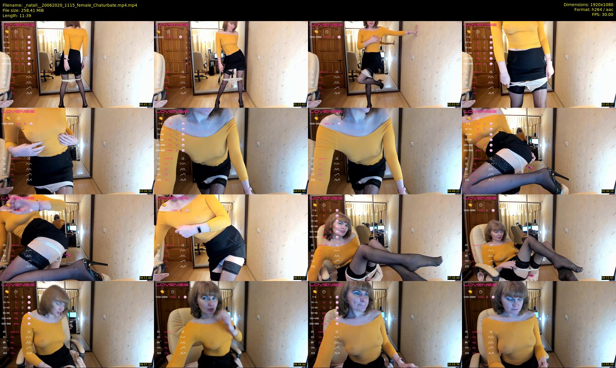 _natali_ — 12 minute Chaturbate female cam show recording, 1080p, Jun 20, 2020