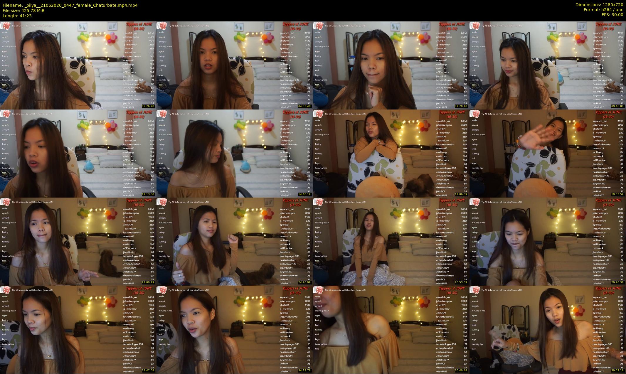 _pilya_ — 42 minute Chaturbate female cam show recording, 720p, Jun 21, 2020