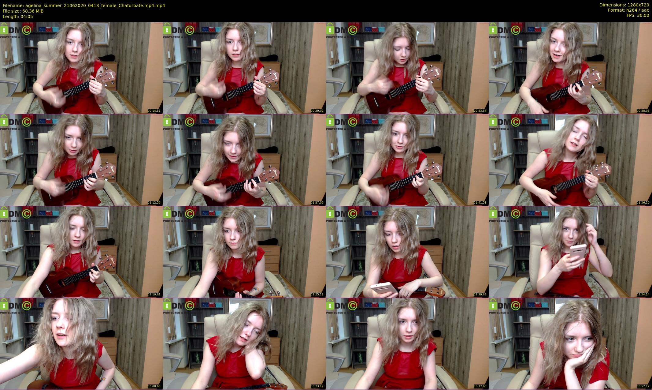 agelina_summer — 5 minute Chaturbate female cam show recording, 720p, Jun 21, 2020