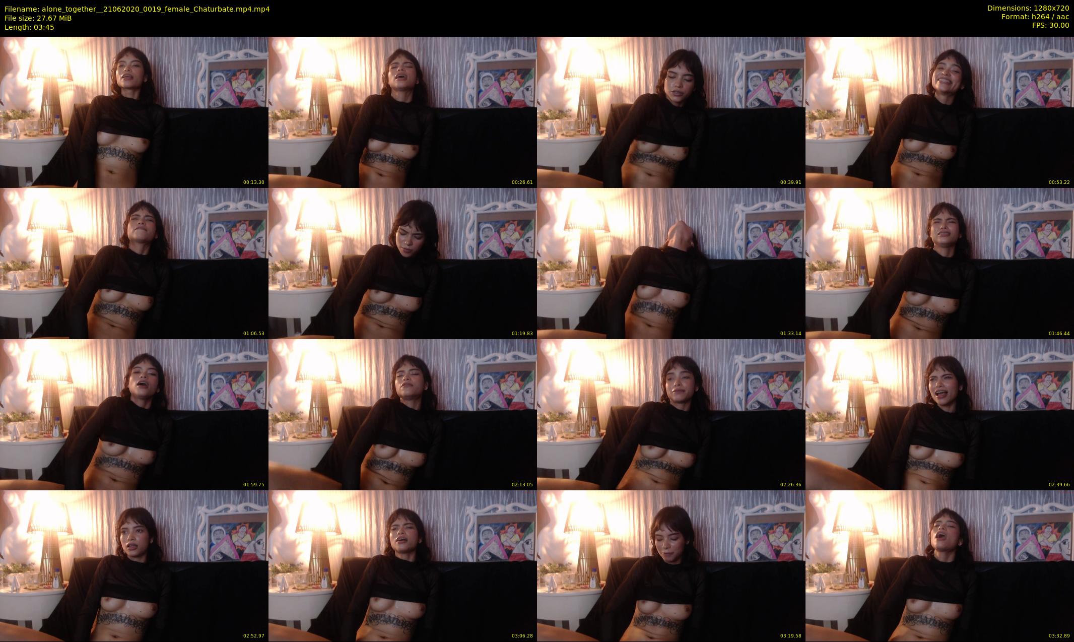 alone_together_ — 4 minute Chaturbate female cam show recording, 720p, Jun 21, 2020