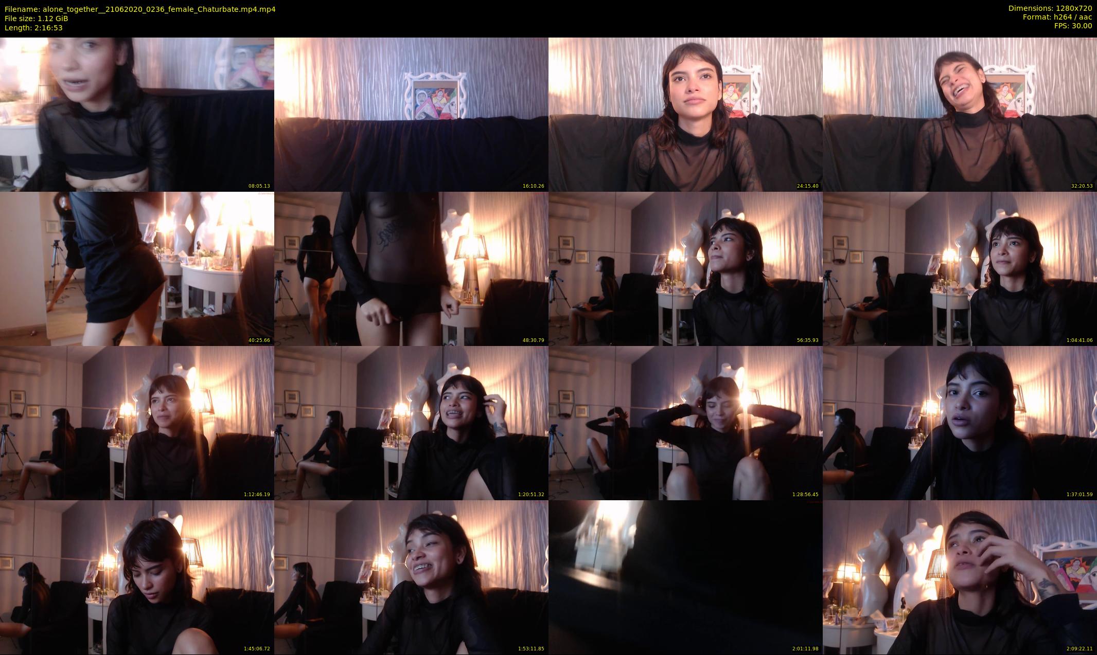 alone_together_ — 137 minute Chaturbate female cam show recording, 720p, Jun 21, 2020
