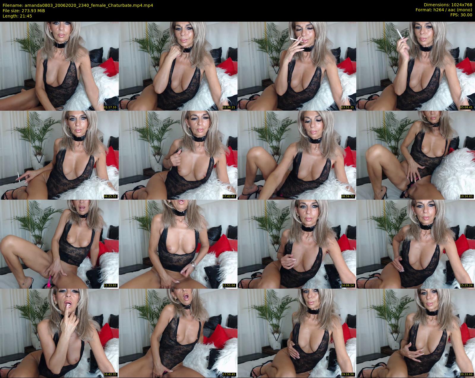 amanda0803 — 22 minute Chaturbate female cam show recording, 720p, Jun 20, 2020