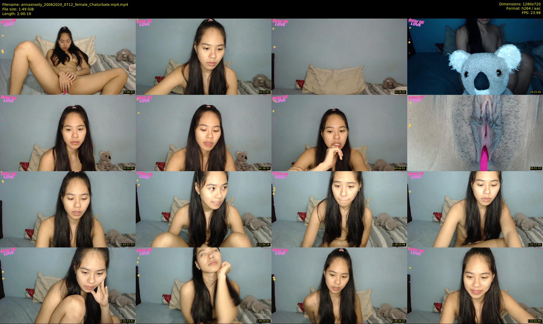annaxnasty — 121 minute Chaturbate female cam show recording, 720p, Jun 20, 2020