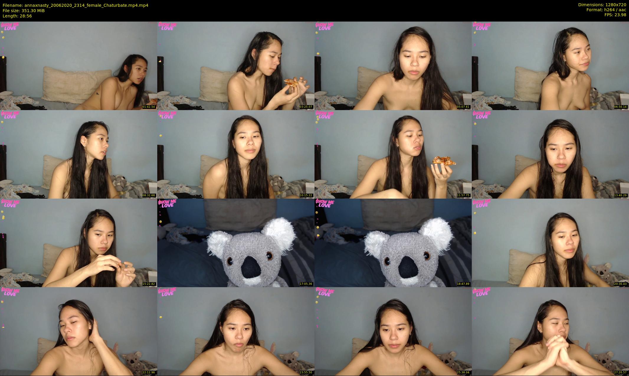 annaxnasty — 29 minute Chaturbate female cam show recording, 720p, Jun 20, 2020