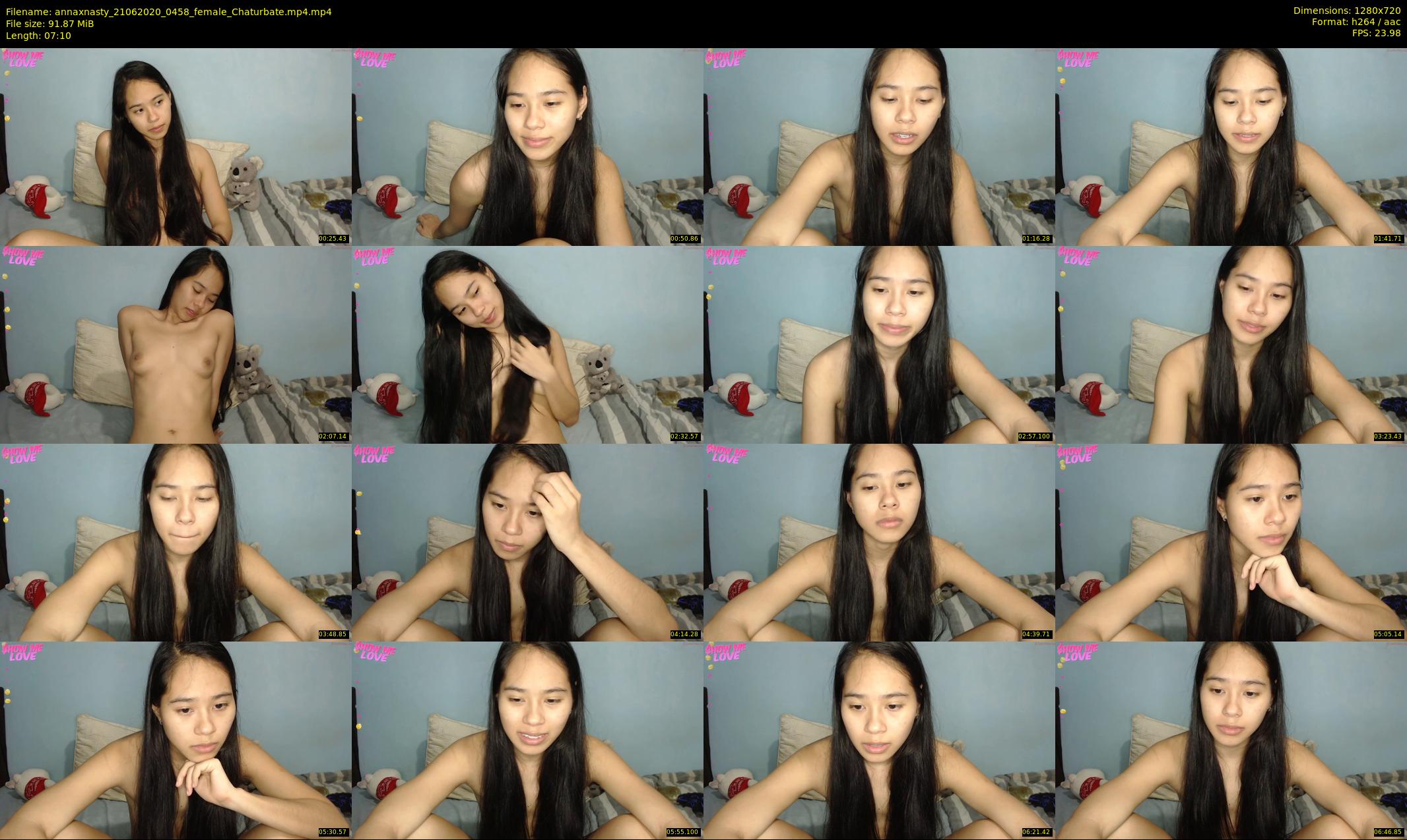 annaxnasty — 8 minute Chaturbate female cam show recording, 720p, Jun 21, 2020