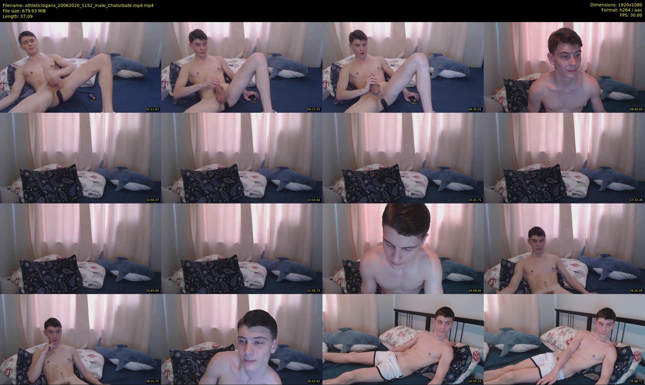 athleticloganx — 38 minute Chaturbate male cam show recording, 1080p, Jun 20, 2020