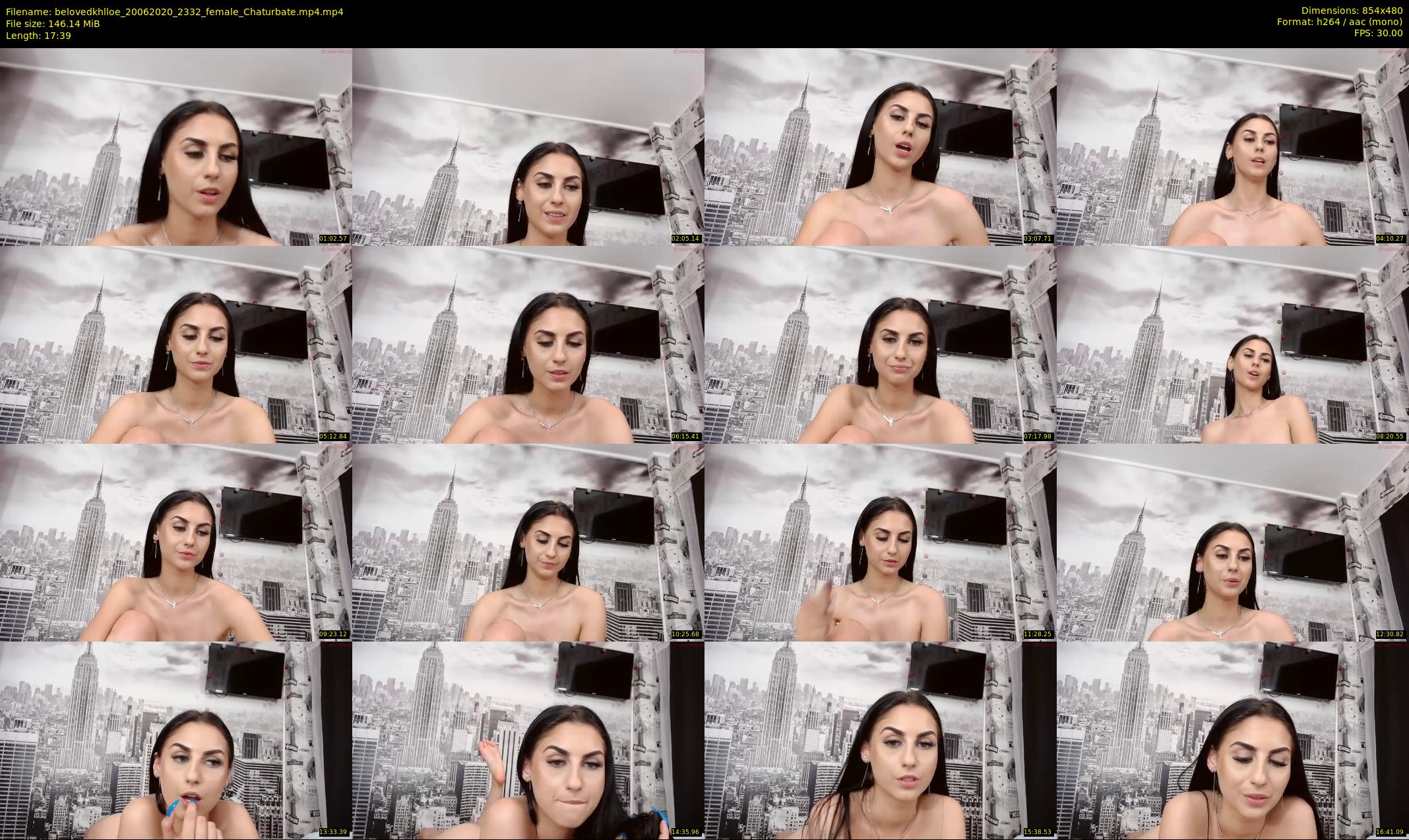 belovedkhlloe — 18 minute Chaturbate female cam show recording, 480p, Jun 20, 2020