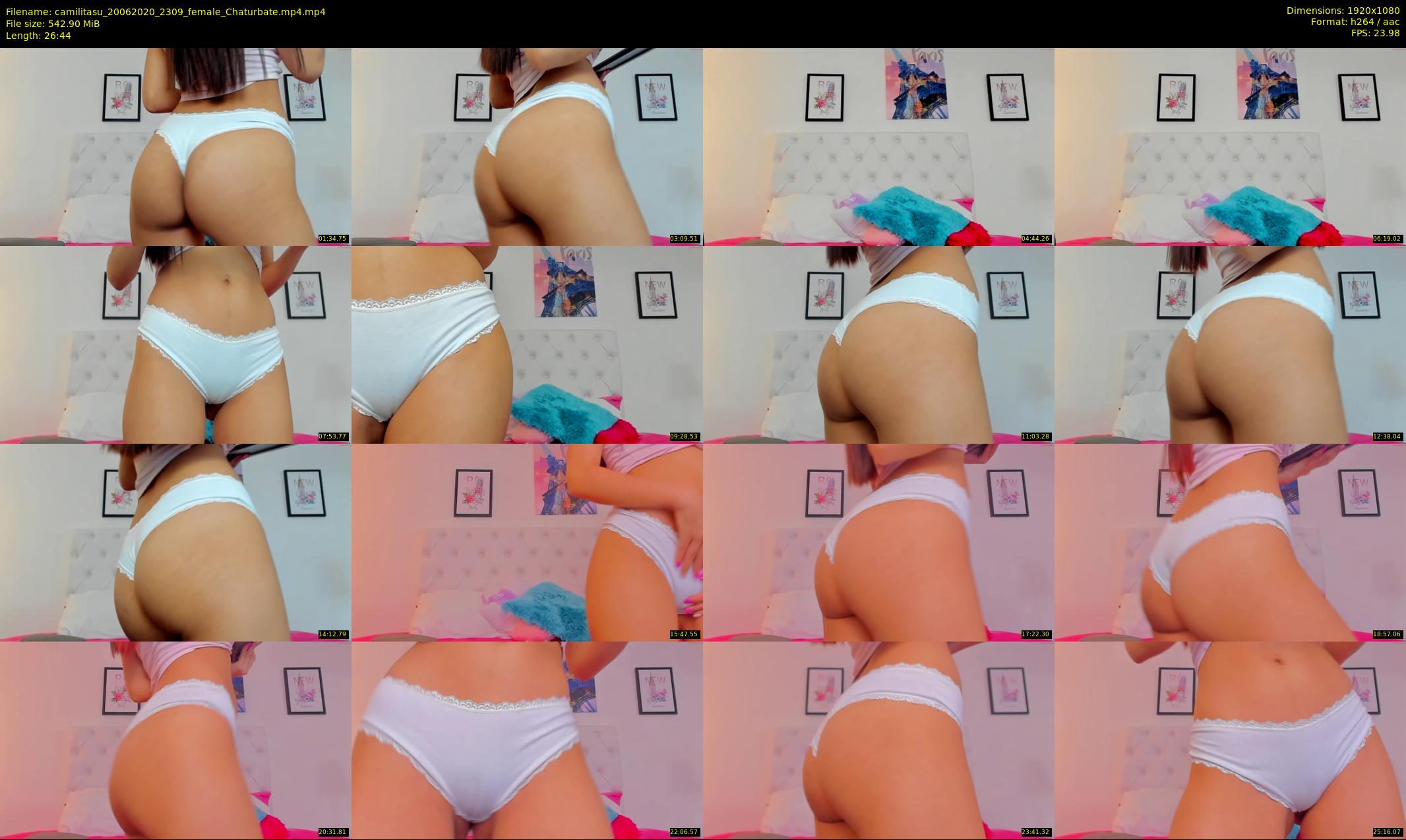 camilitasu — 27 minute Chaturbate female cam show recording, 1080p, Jun 20, 2020