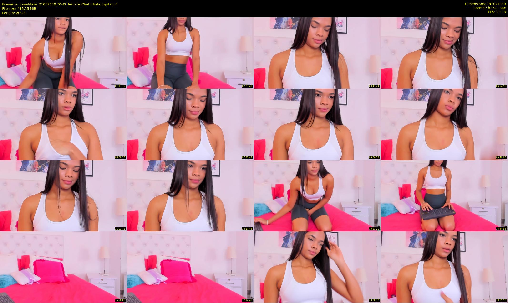 camilitasu — 21 minute Chaturbate female cam show recording, 1080p, Jun 21, 2020