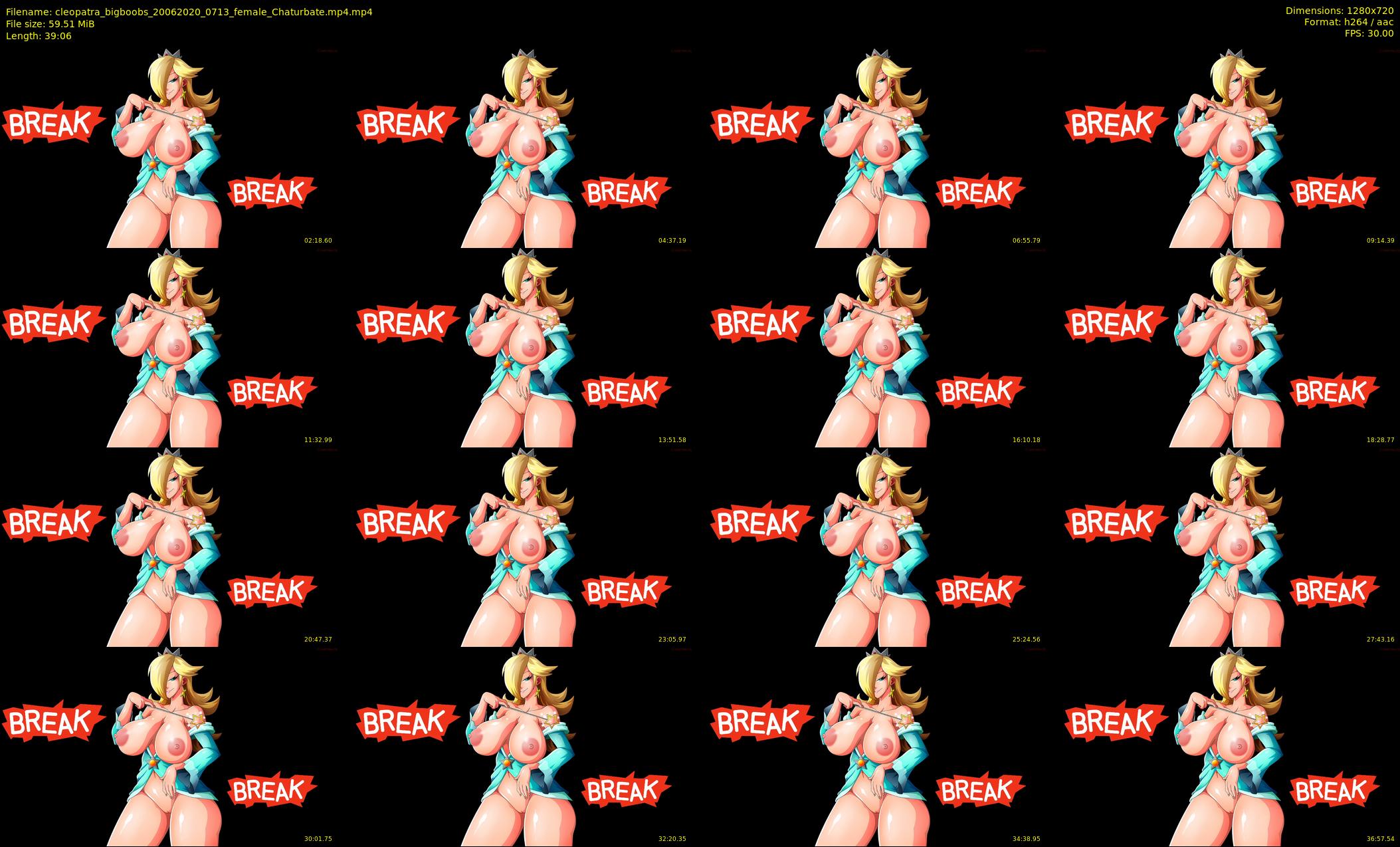 cleopatra_bigboobs — 40 minute Chaturbate female cam show recording, 720p, Jun 20, 2020