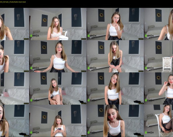 cute18cute — 70 minute Chaturbate female cam show recording, 1080p, Jun 20, 2020